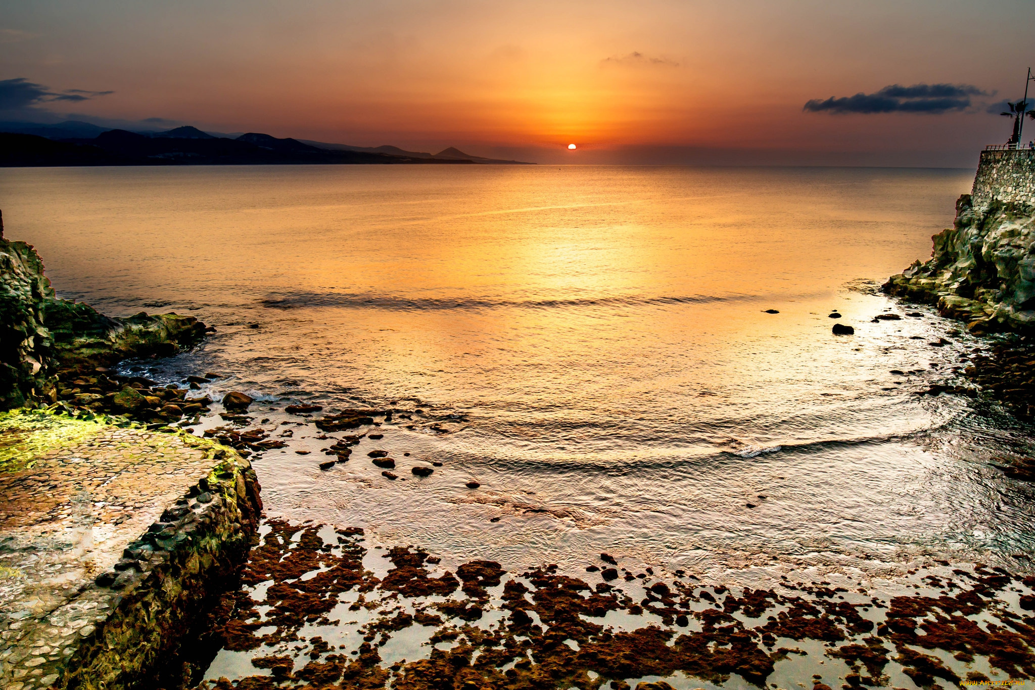 природа, восходы, закаты, простор