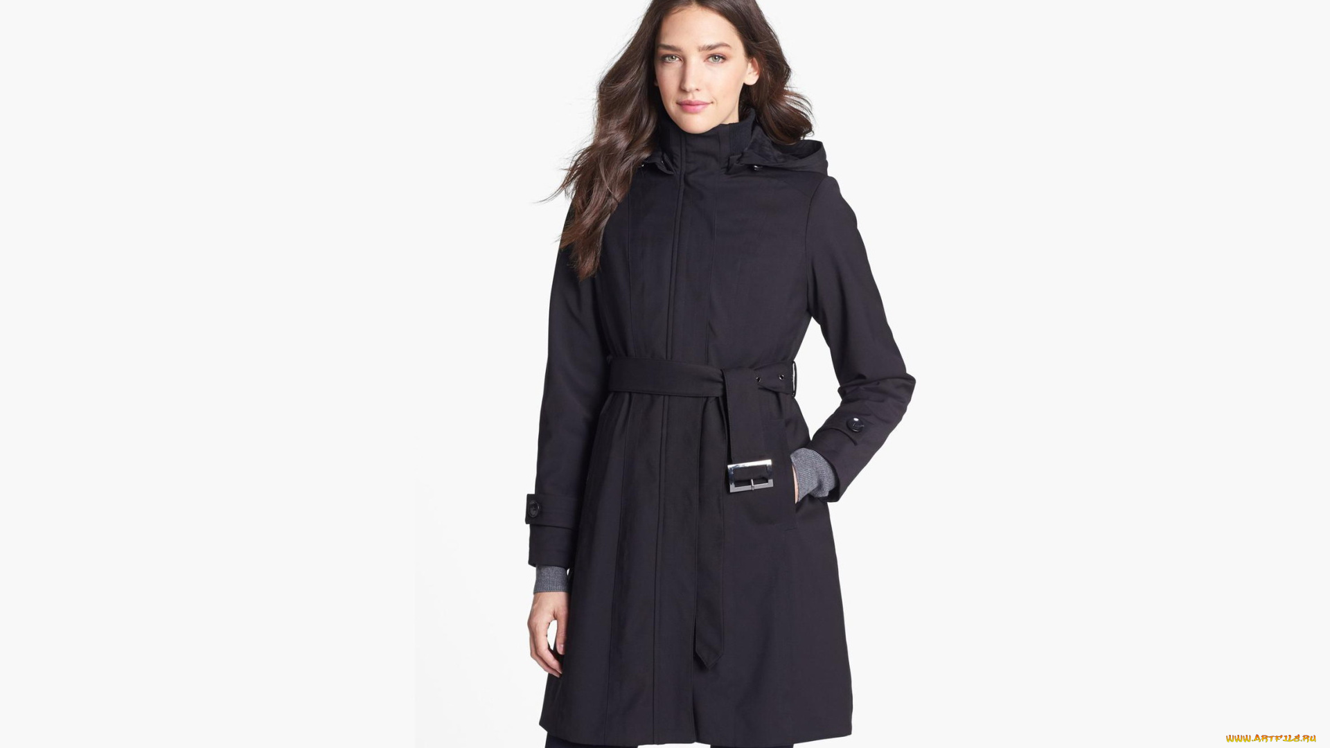 девушки, -, брюнетки, , шатенки, модель, шатенка, плащ