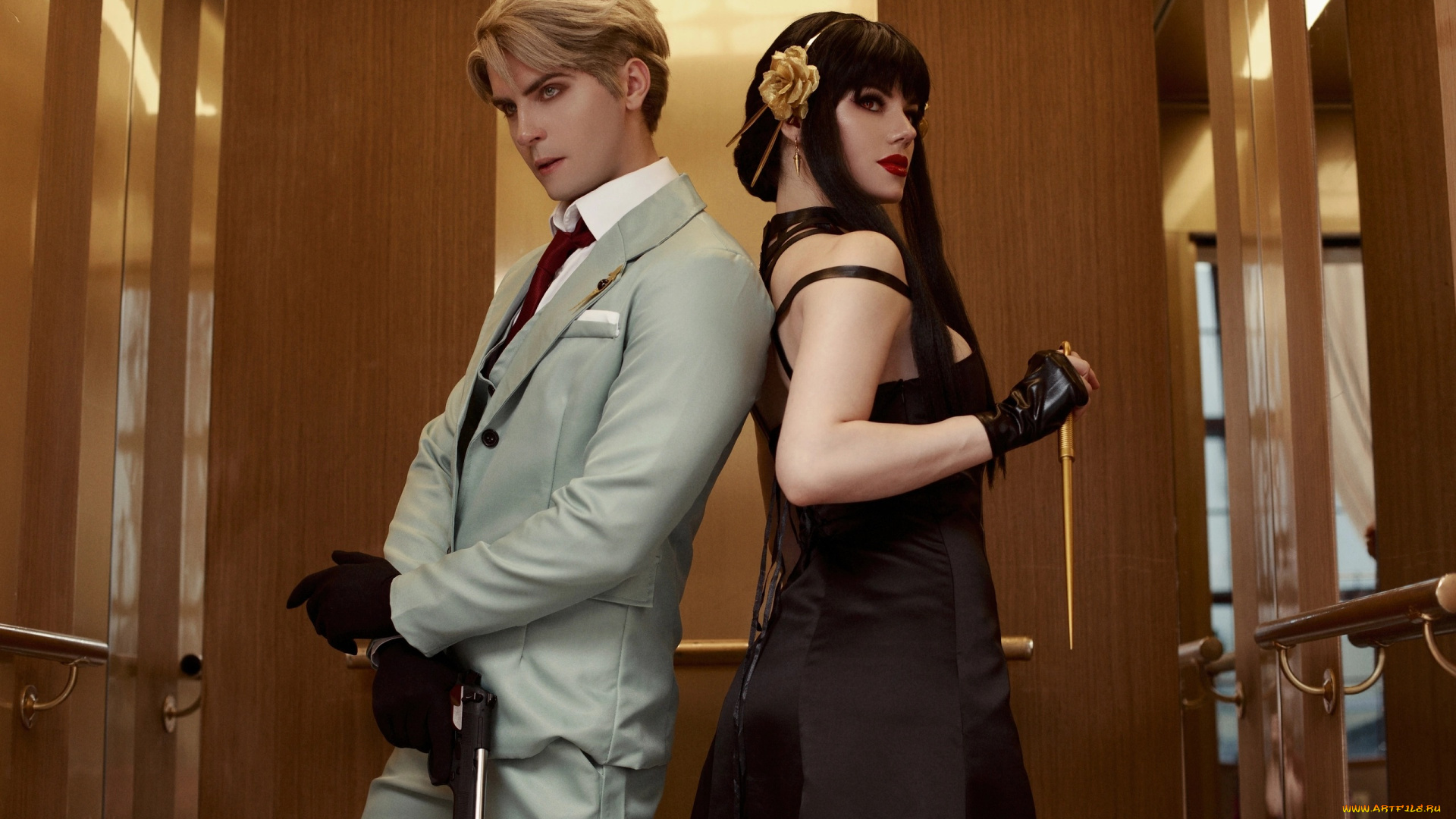 разное, мужчина, женщина, косплей, двое, аниме