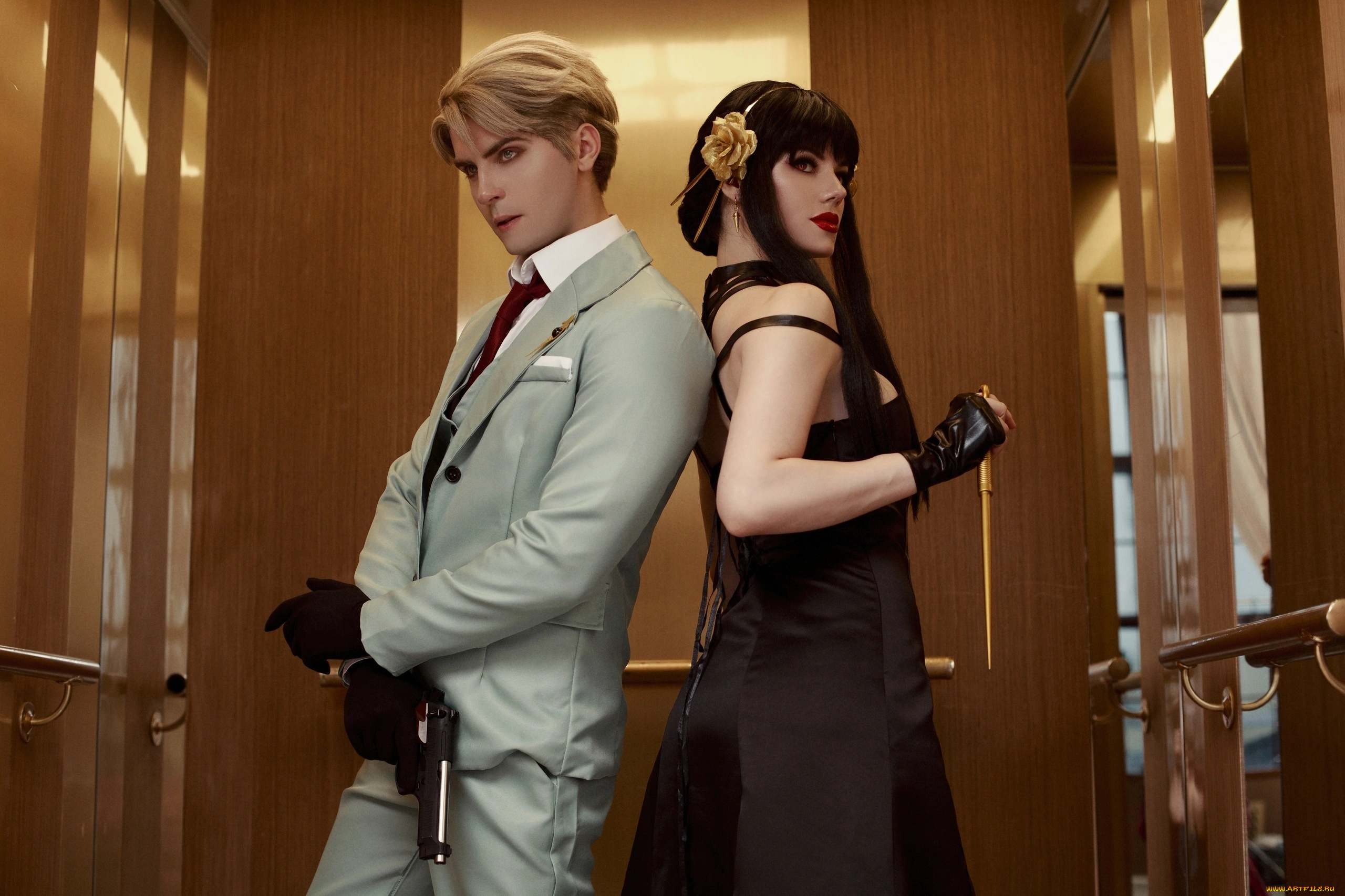 разное, мужчина, женщина, косплей, двое, аниме