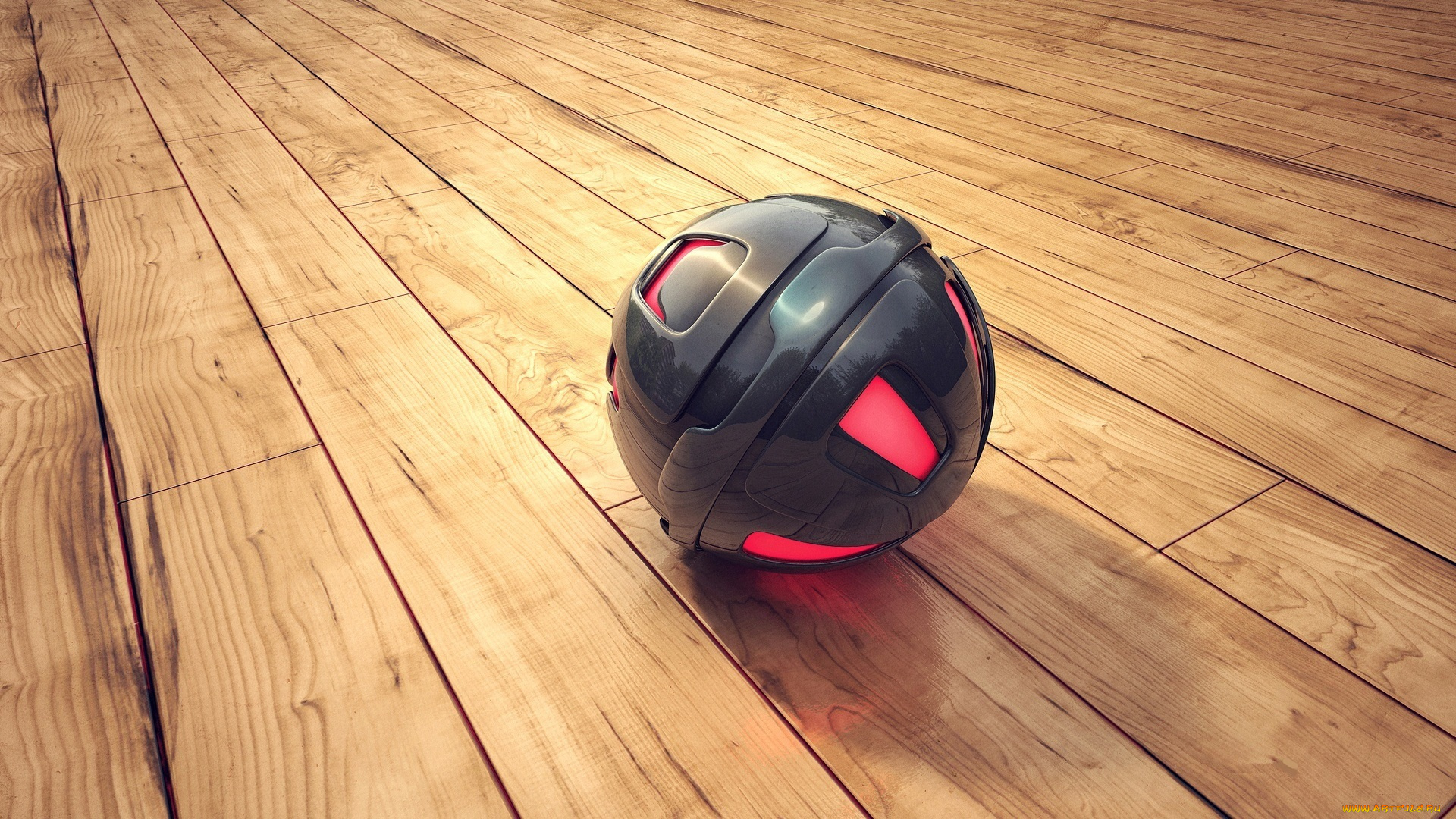 3д, графика, шары, , balls, шар, пол