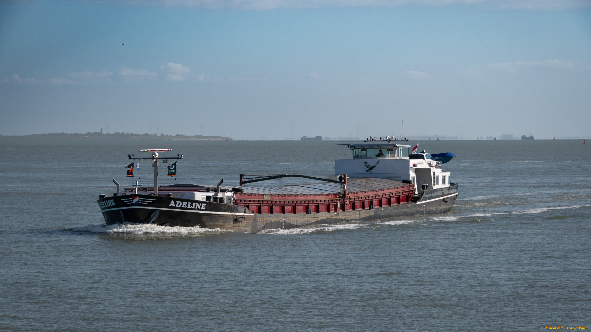 корабли, баржи, баржа