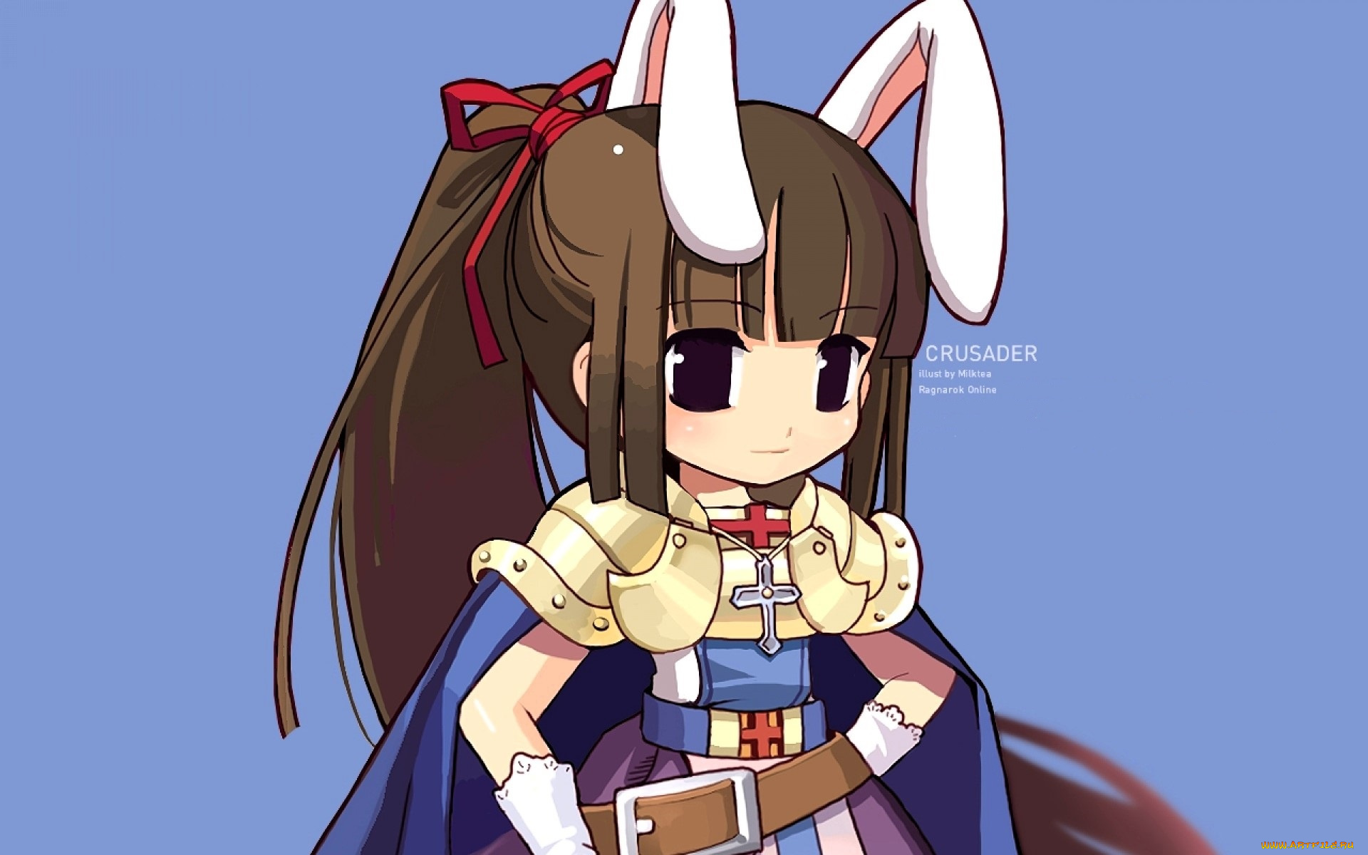 видео, игры, ragnarok, online, девочка, наряд, плащ, ушки