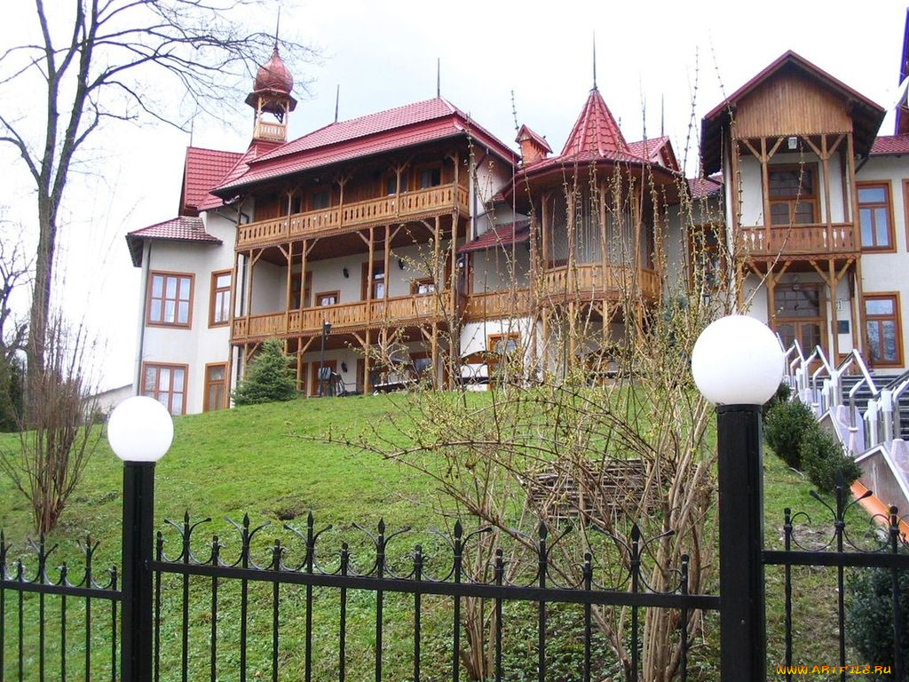 города, здания, дома