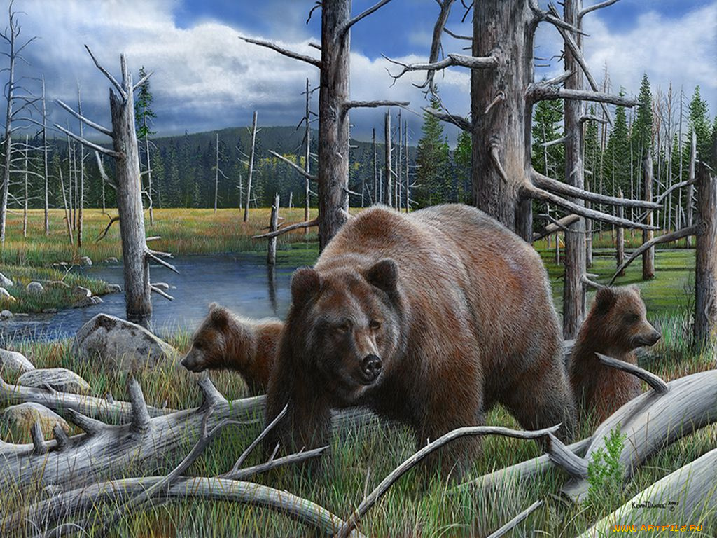 kevin, daniel, рисованные, животные