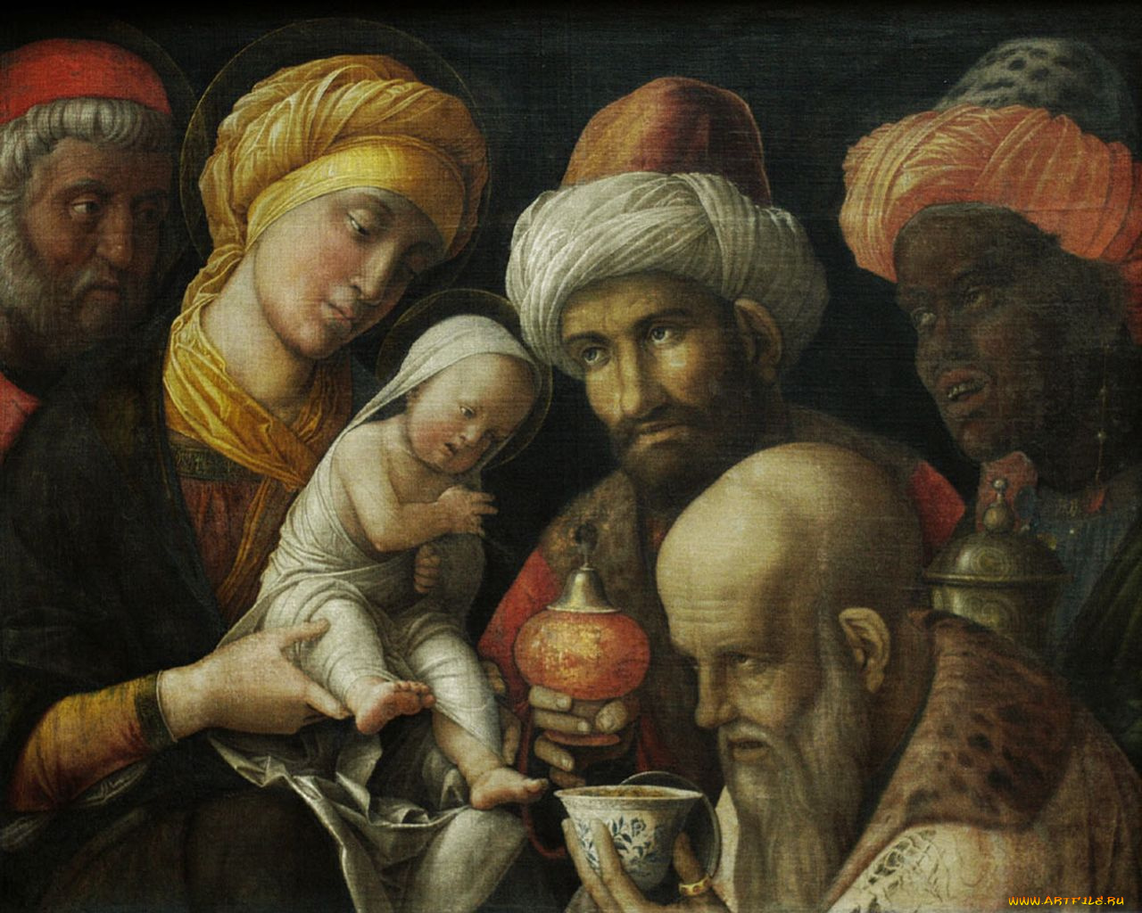mantegna, andrea, рисованные