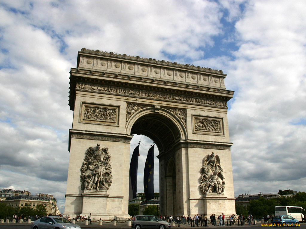 города, париж, франция