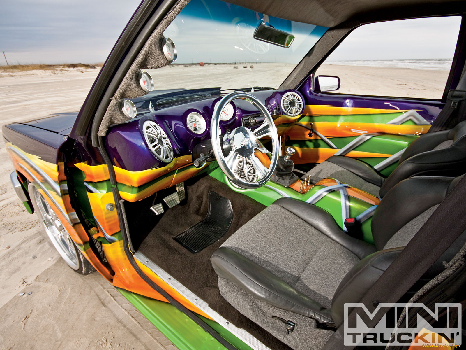 1988, chevy, s10, автомобили, интерьеры