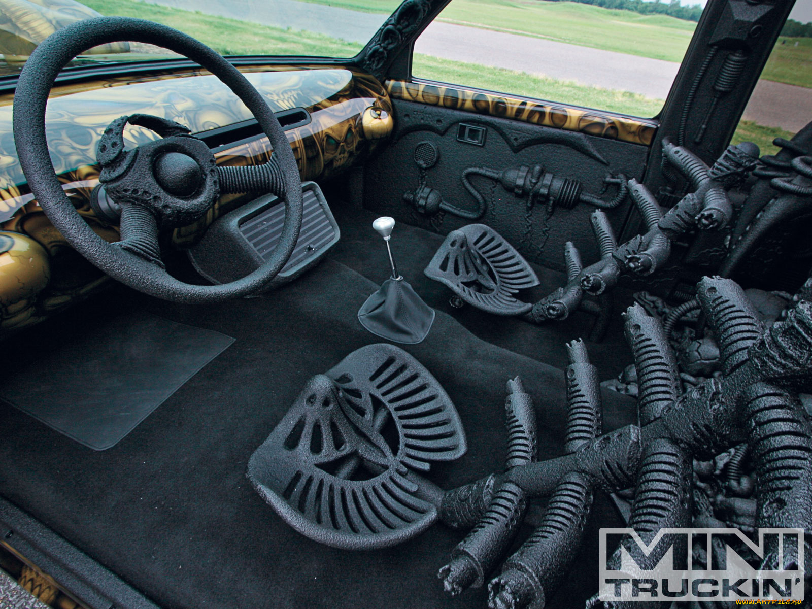 1994, toyota, pickup, автомобили, интерьеры