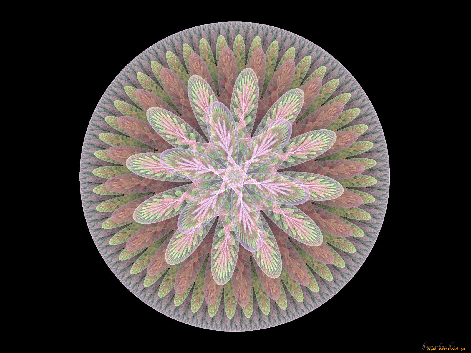 3д, графика, fractal, фракталы, абстракция, узор