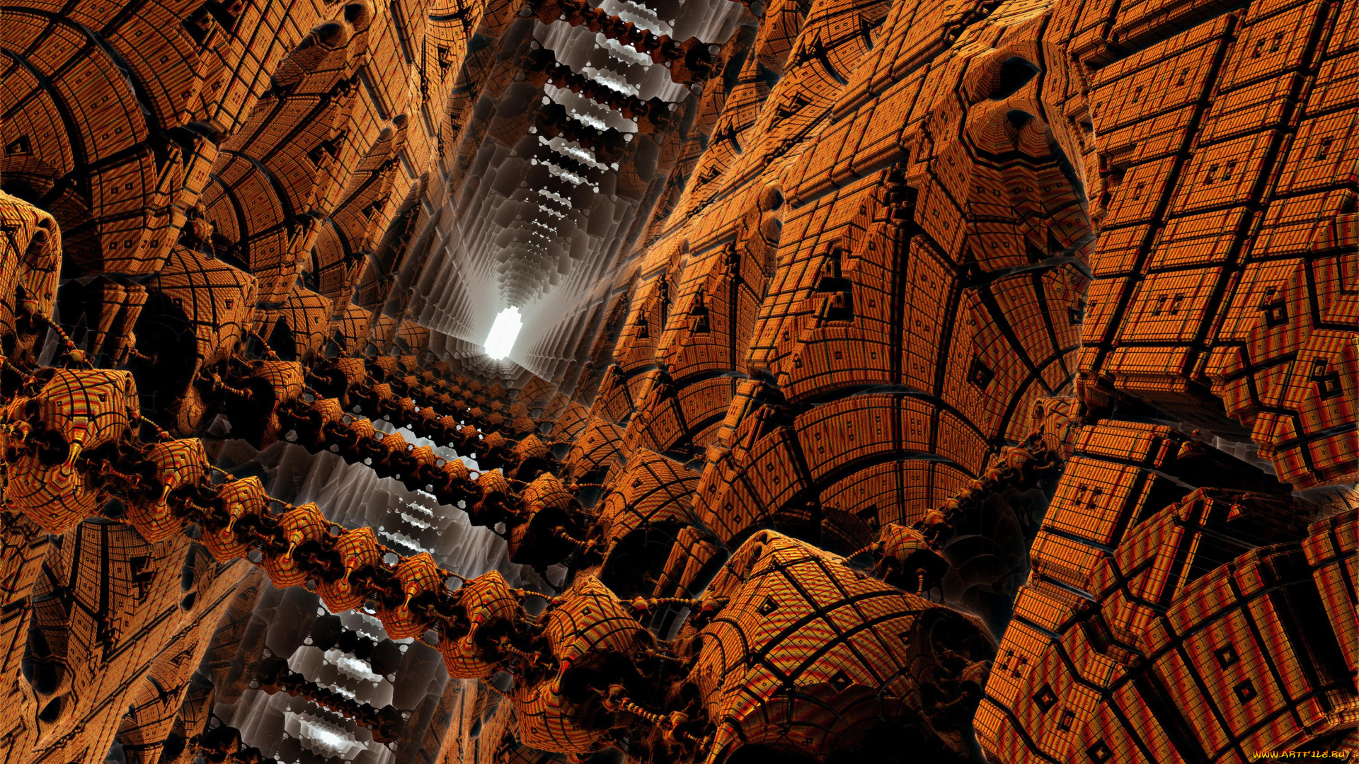 3д, графика, fractal, фракталы, абстракция, узор