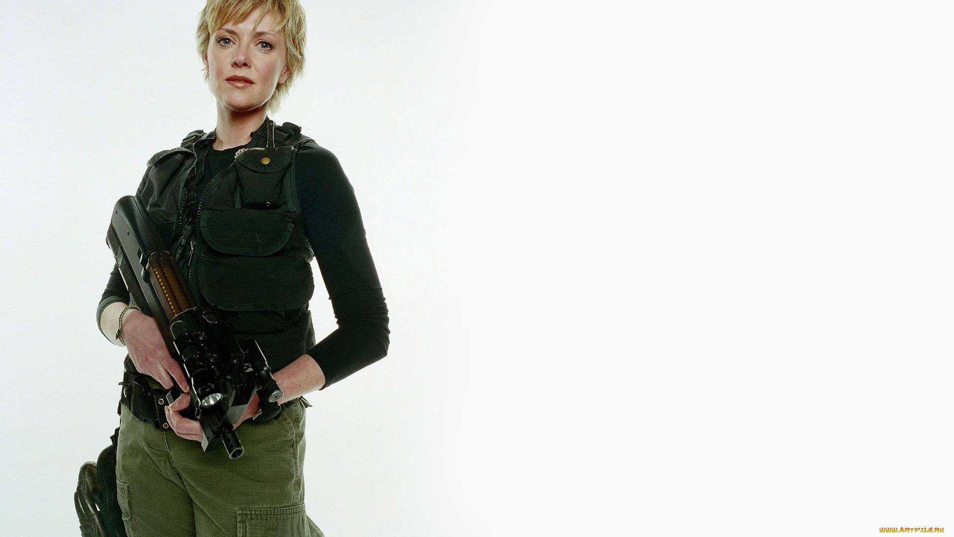 Amanda, Tapping, девушки, , , оружие