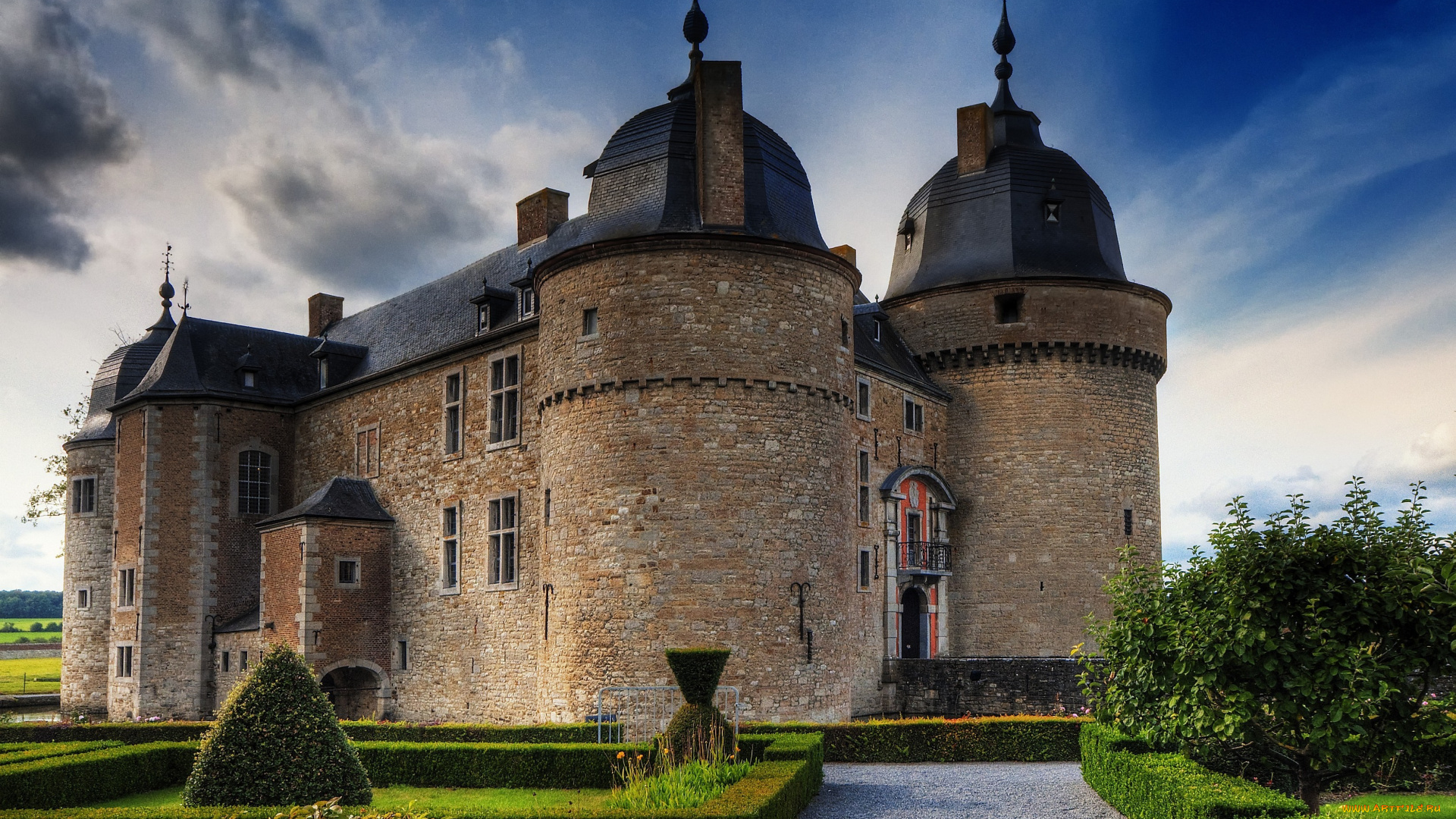 шато, лаво, франция, города, дворцы, замки, крепости, каменный, мощный, башни