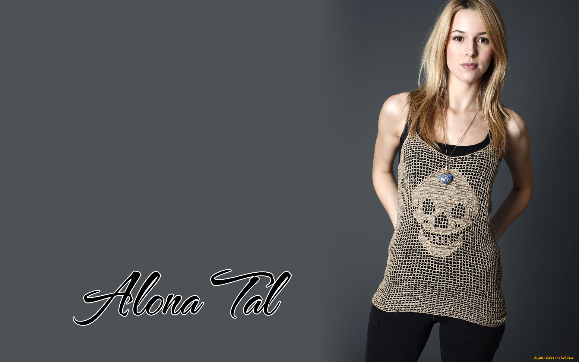 Alona, Tal, девушки, , , вязаная, майка