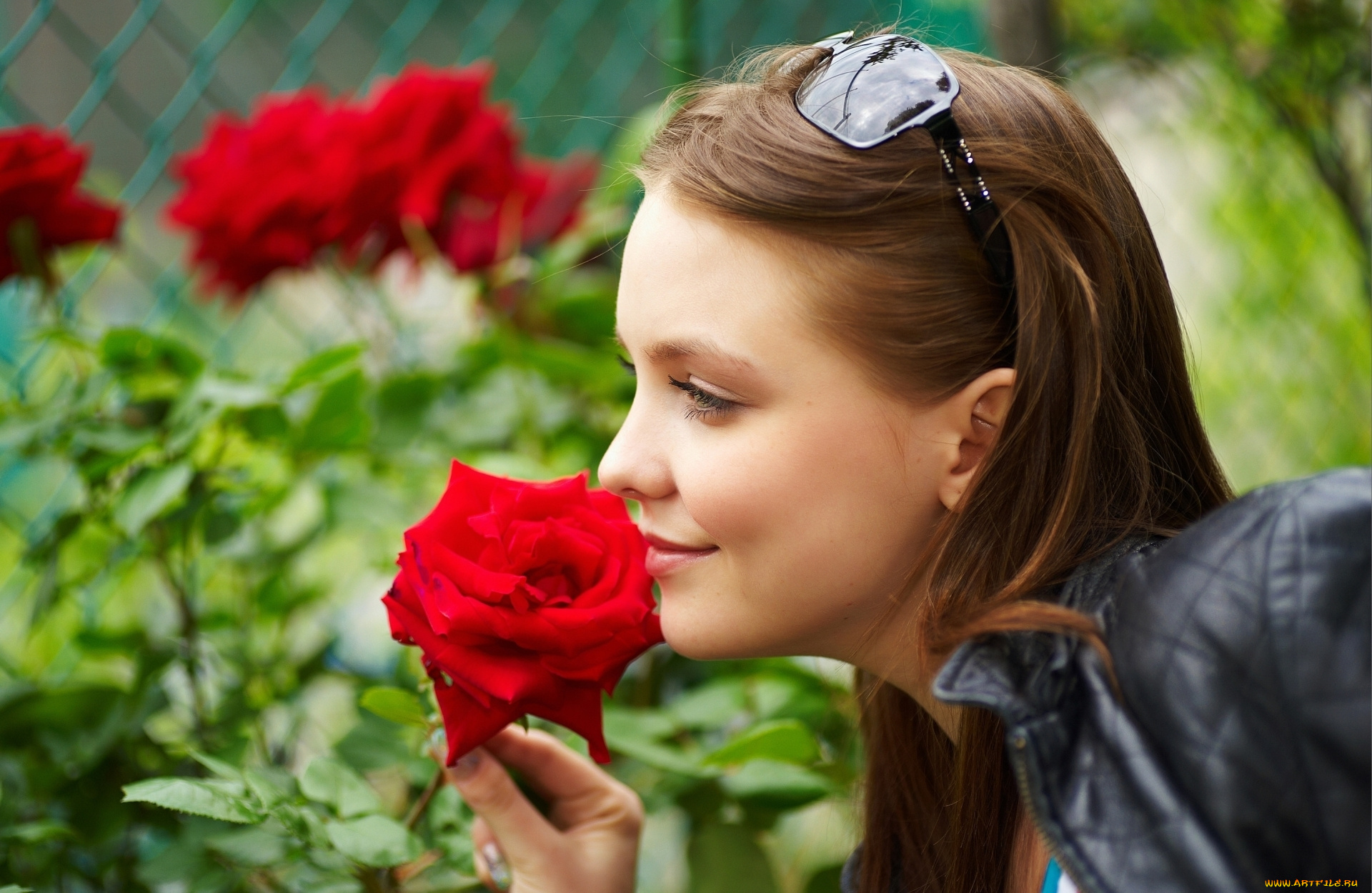 -Unsort, Лица, Портреты, девушки, unsort, лица, портреты, очки, настроение, розы, amelie