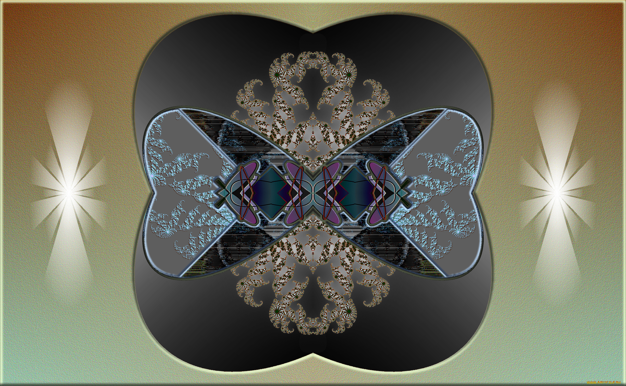 3д, графика, fractal, фракталы, абстракция, узор