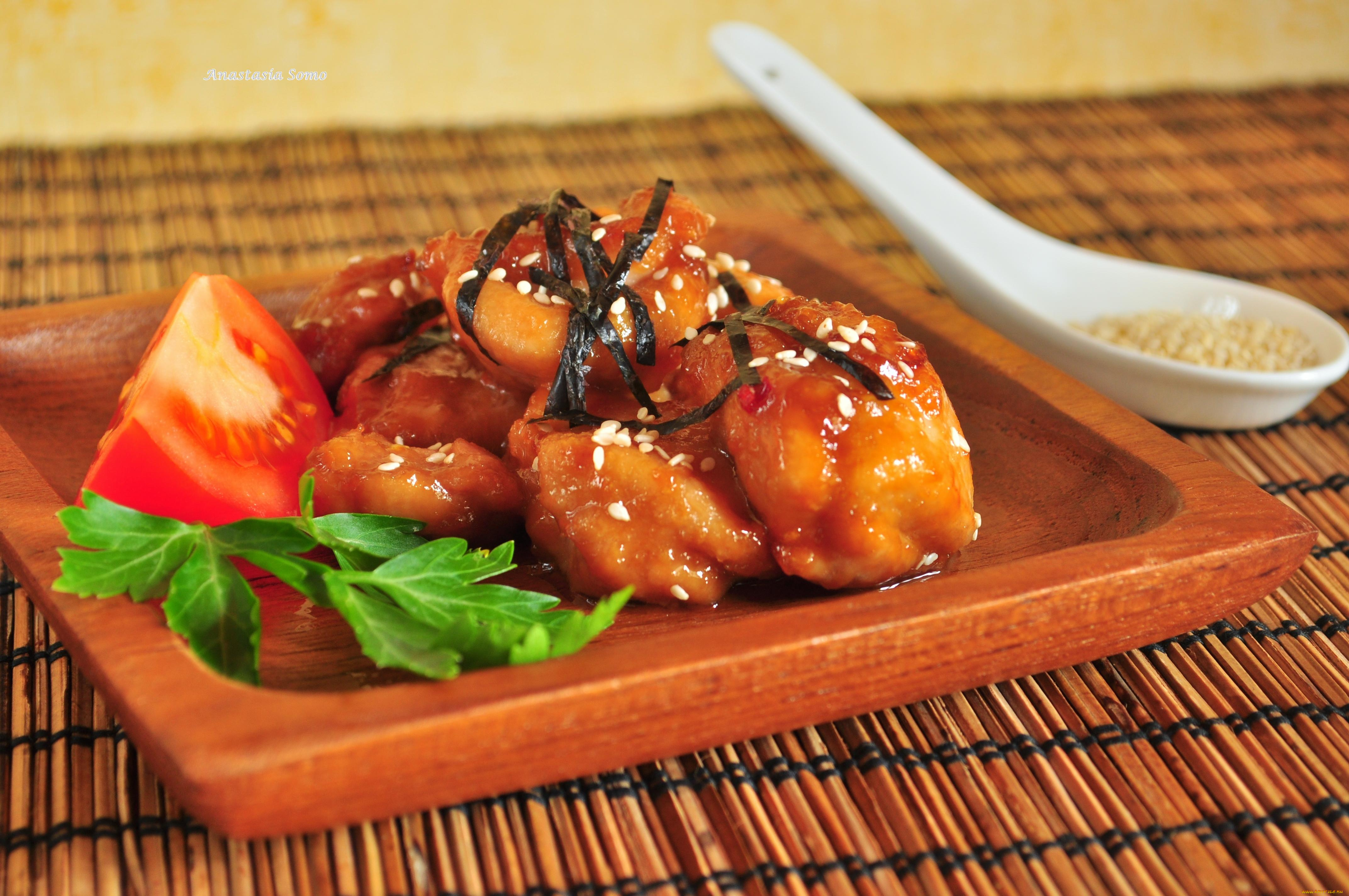 еда, вторые, блюда, курица, помидор, томаты