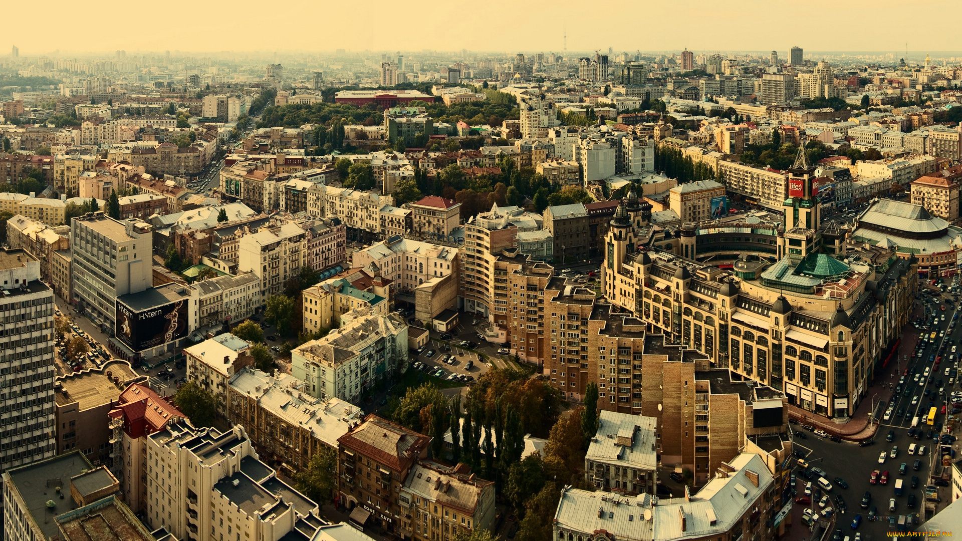 города, киев, украина, дома