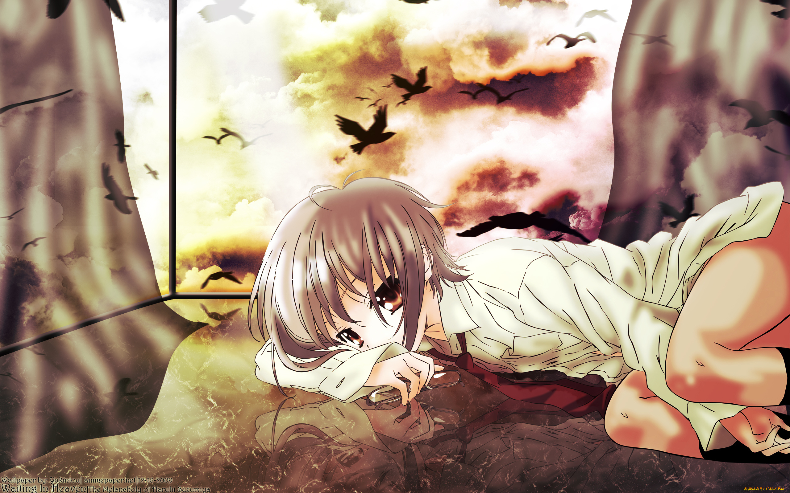 аниме, the, melancholy, of, haruhi, suzumiya, the, melancholy, of, haruhi, suzumiya, nagato, yuki