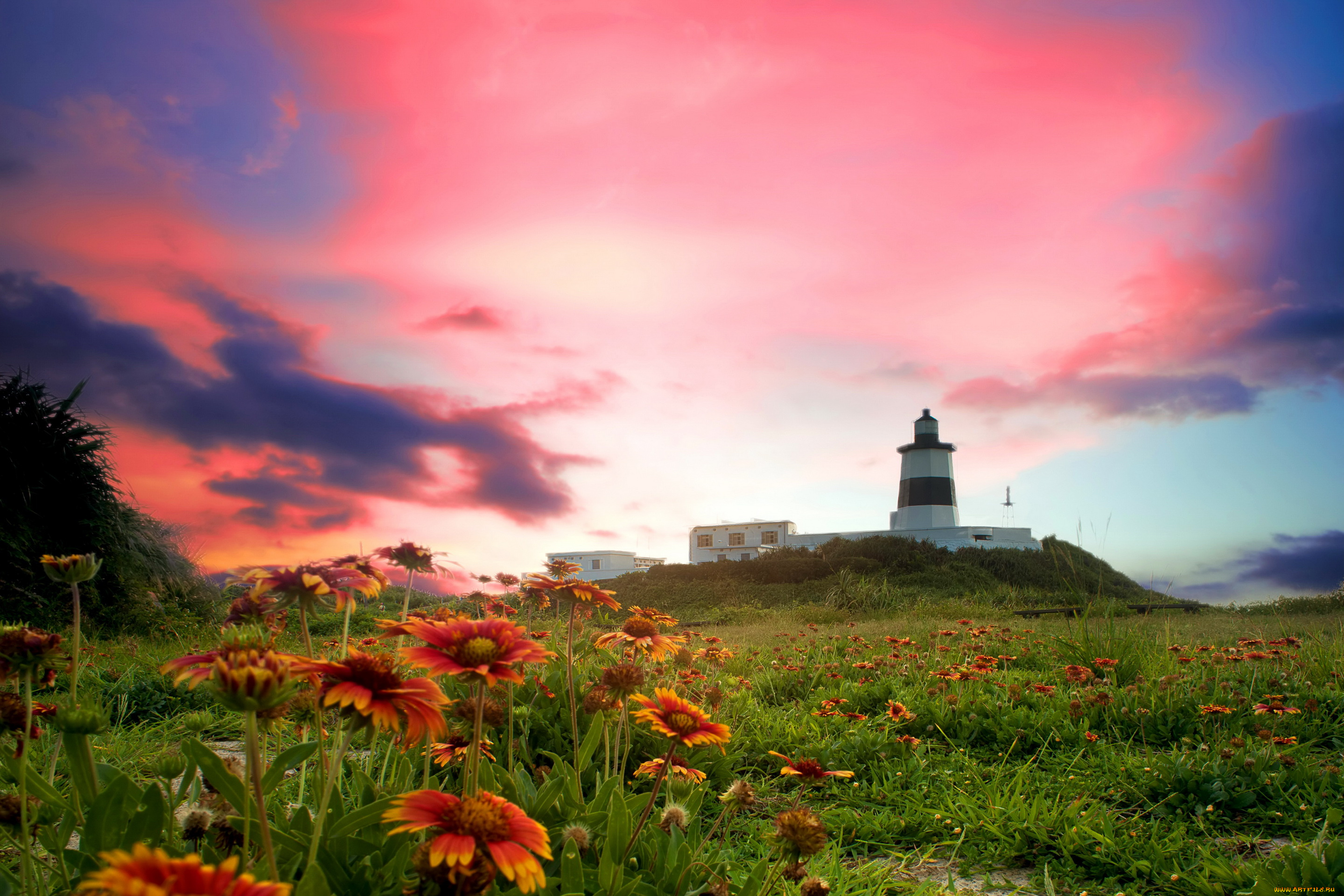 природа, маяки