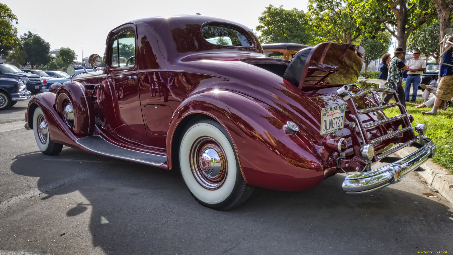 1937, packard, 1507, twelve, 2-4, coupe, автомобили, выставки, и, уличные, фото, выставка, автошоу
