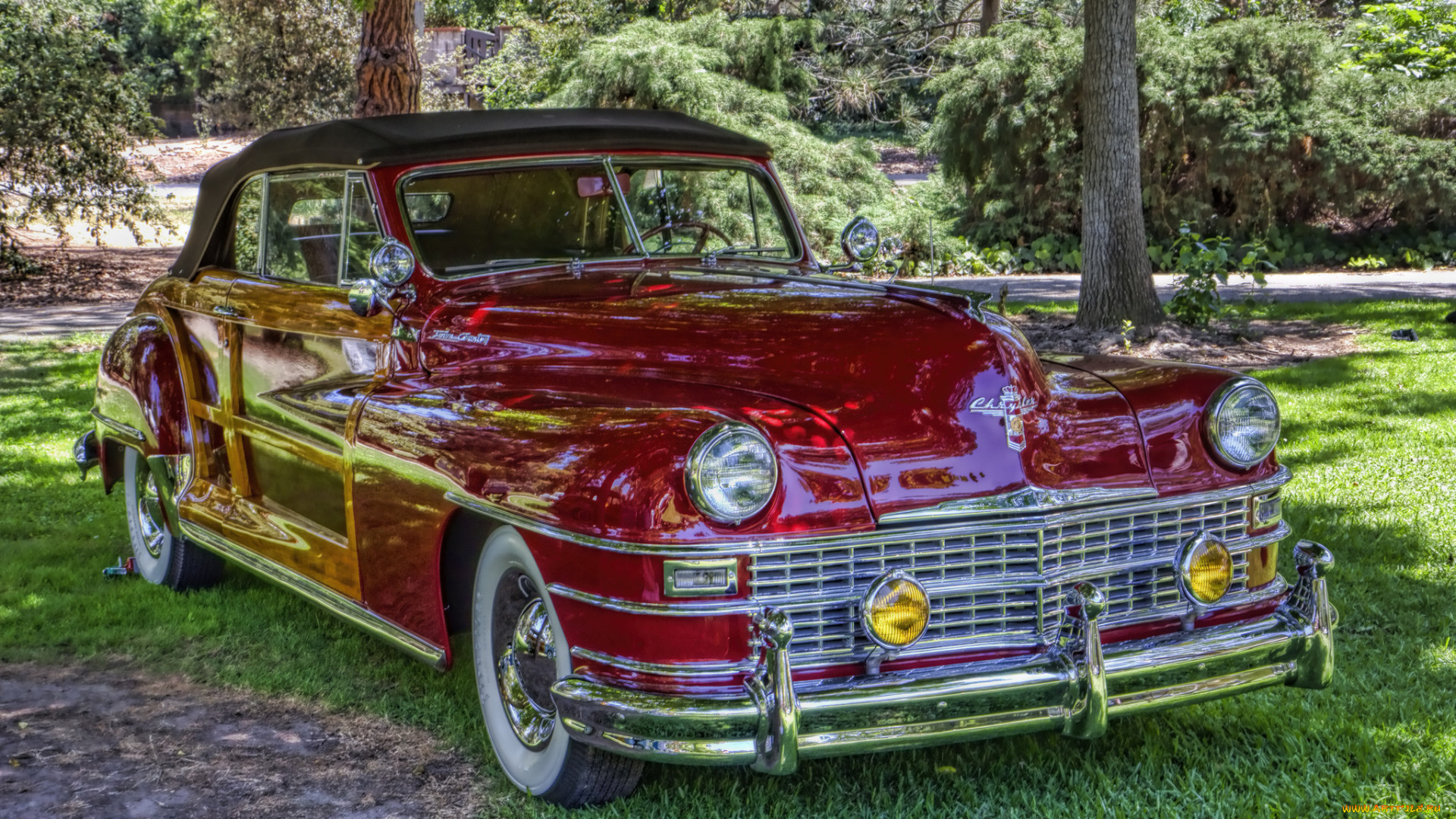 1946, chrysler, town, &, country, convertible, автомобили, выставки, и, уличные, фото, выставка, автошоу