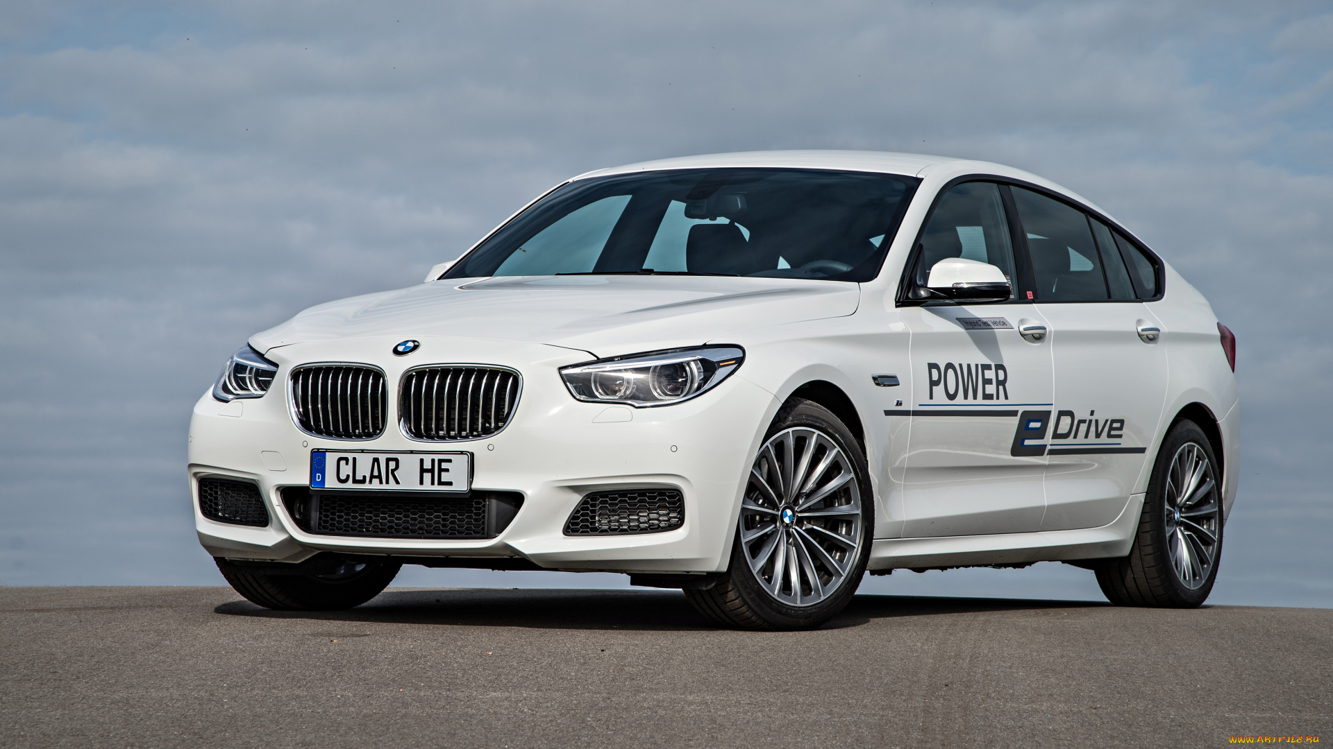автомобили, bmw, prototype, 2014г, светлый, edrive, turismo, gran, series, 5