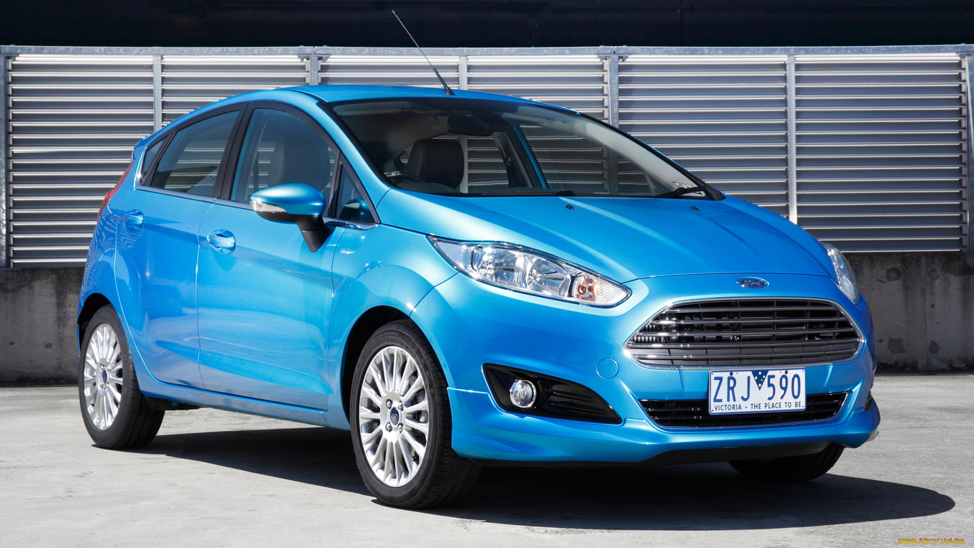 автомобили, ford, 5-door, s, fiesta, синий, 2013г, au-spec