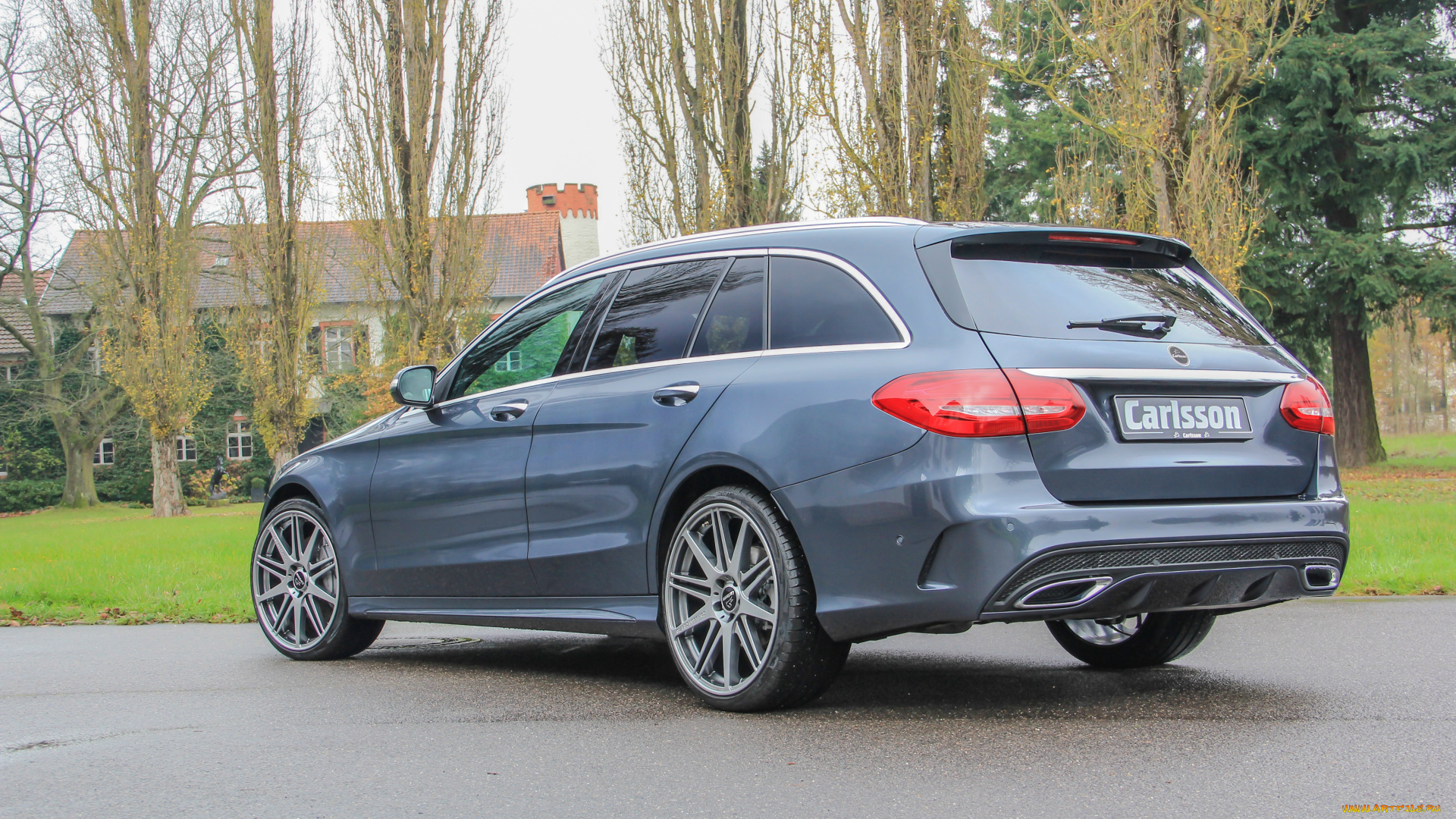 автомобили, mercedes-benz, темный, 2014г, carlsson, s205, line, amg, estate, c-klasse
