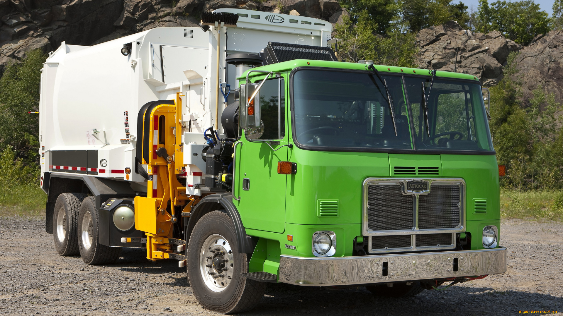 автомобили, мусоровозы, autocar