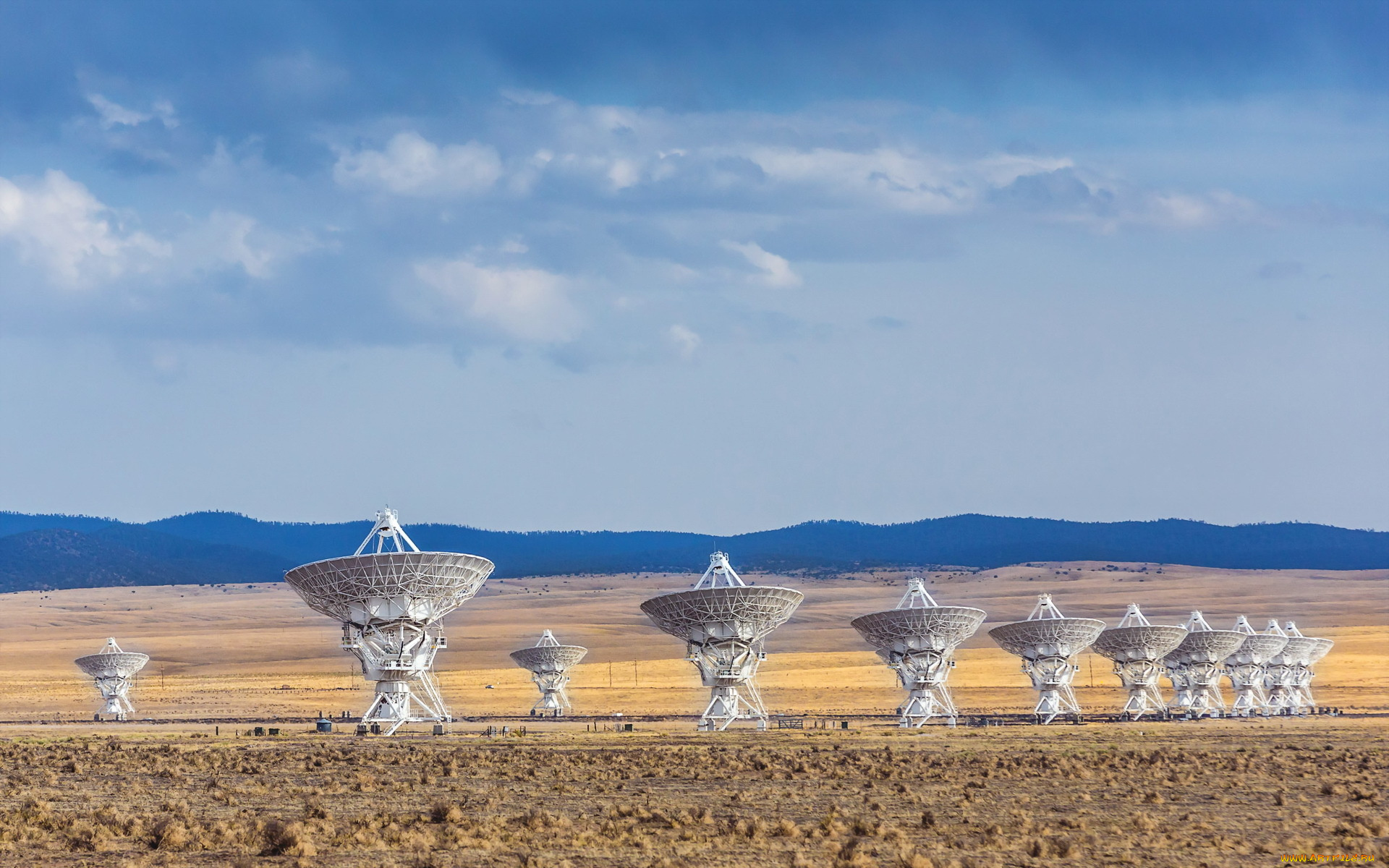 космос, разное, другое, небо, антенны, пейзаж, поле
