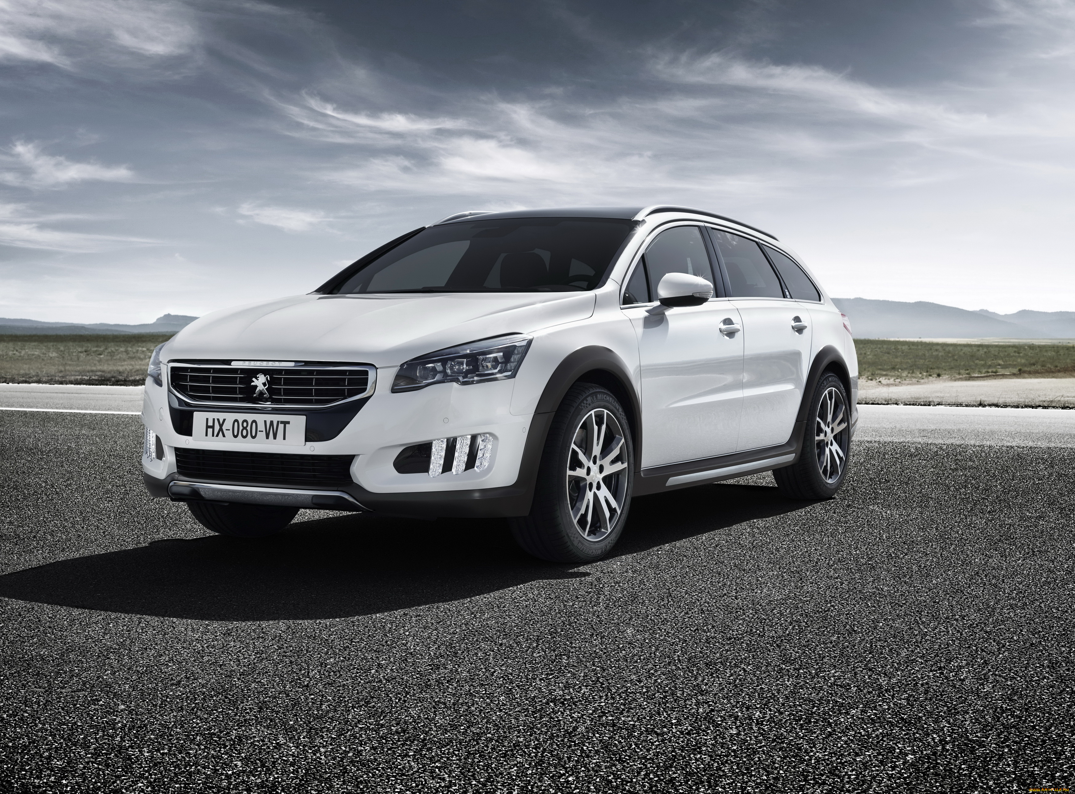 2014, peugeot, 508, rxh, hybrid4, автомобили, peugeot, металлик, белый
