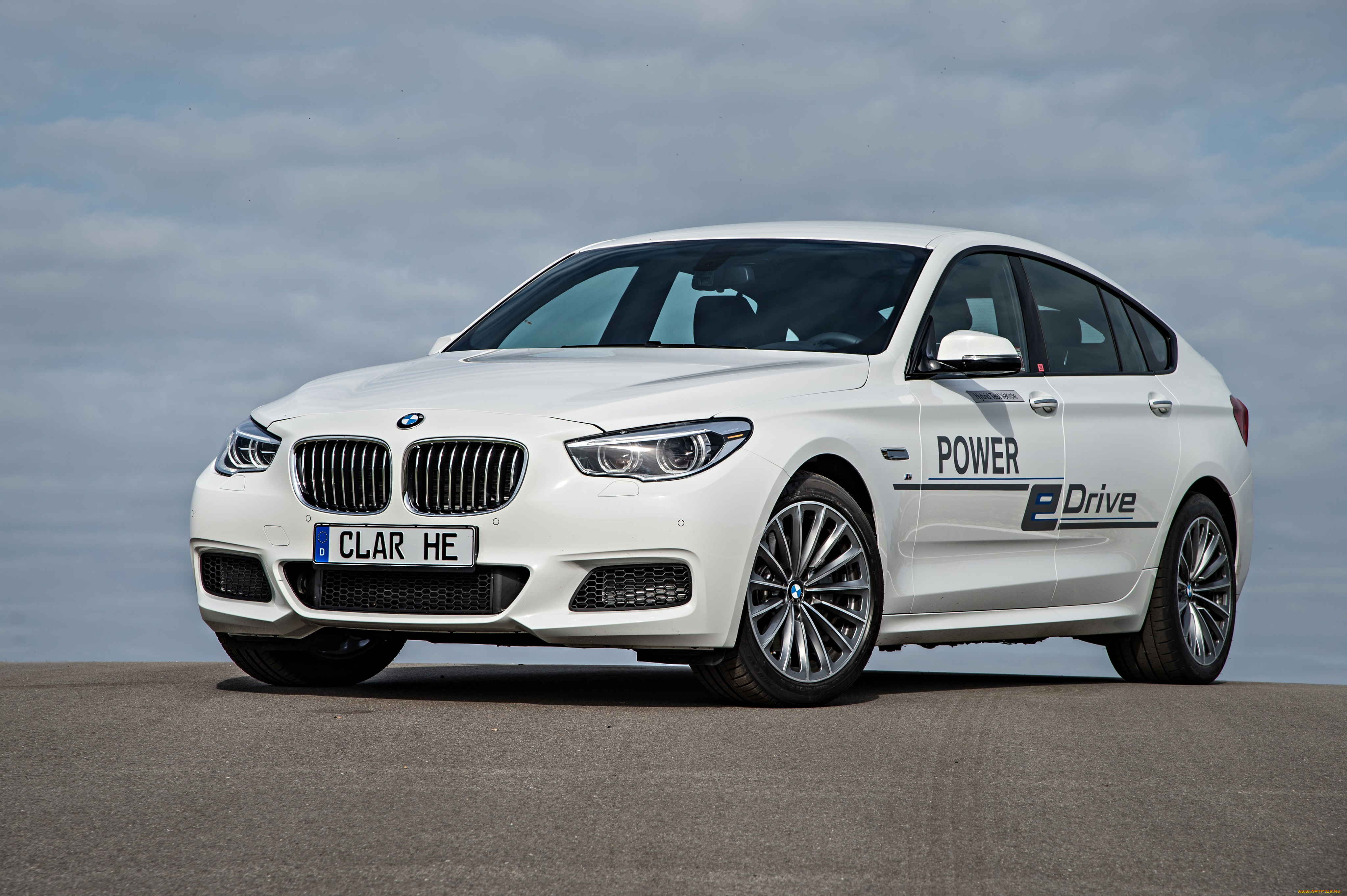 автомобили, bmw, prototype, 2014г, светлый, edrive, turismo, gran, series, 5