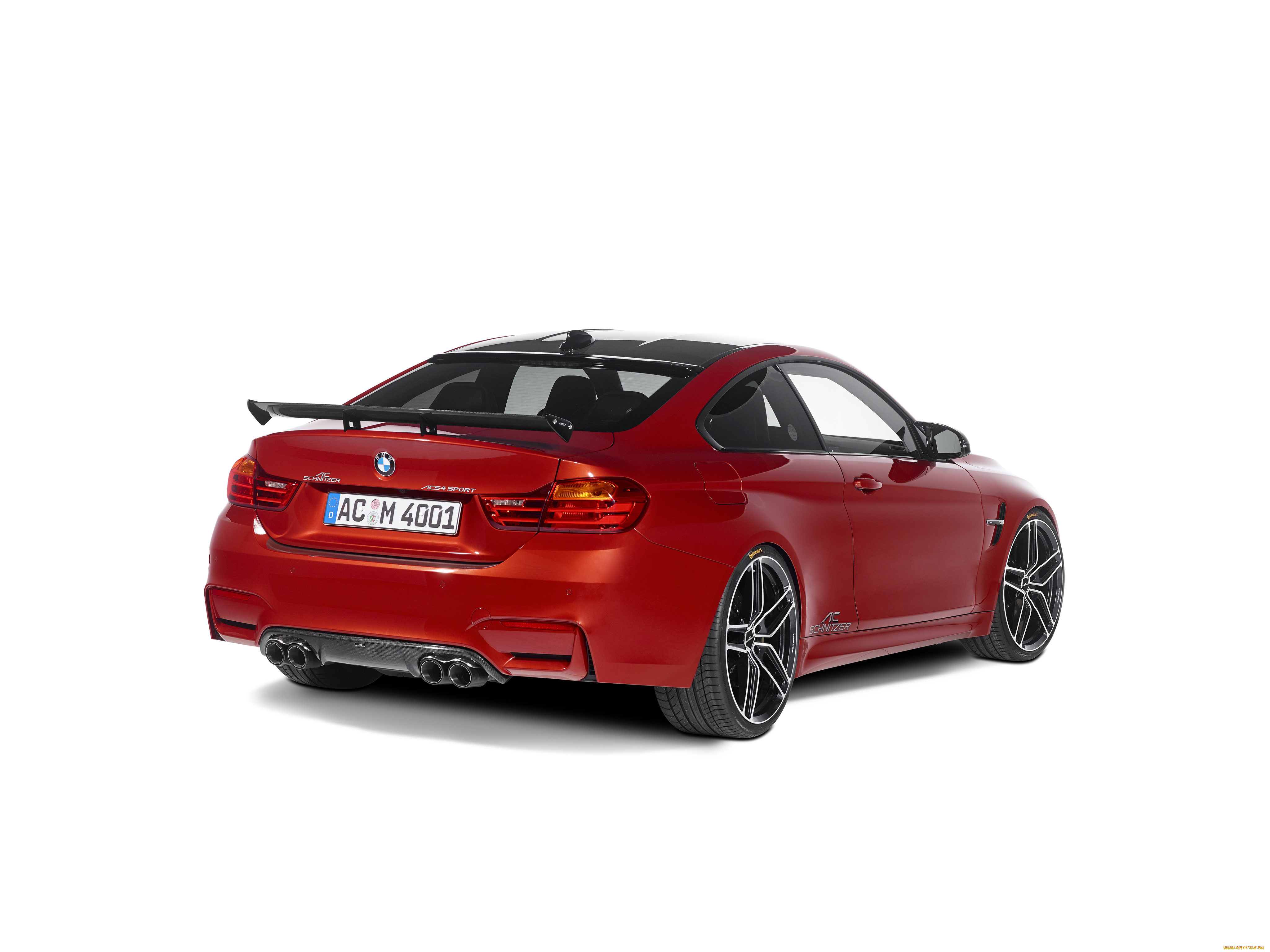 автомобили, bmw, coupе, f82, m4, ac, schnitzer, 2014г, красный