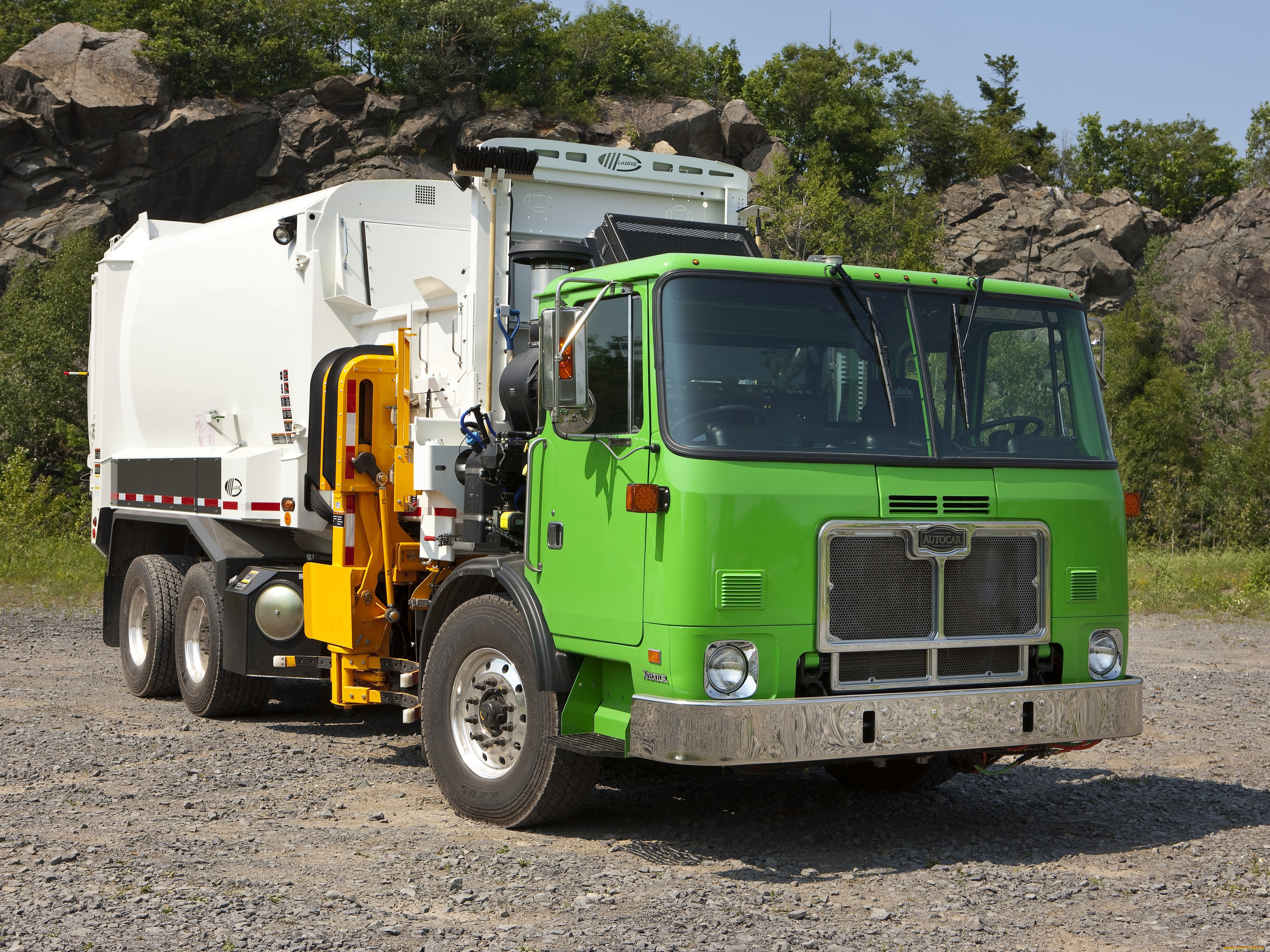 автомобили, мусоровозы, autocar