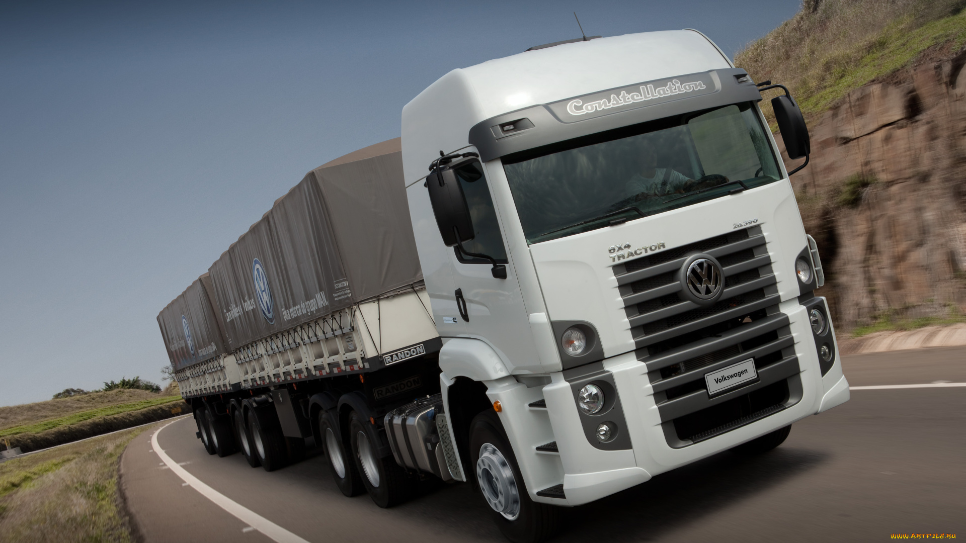 автомобили, volkswagen, tractor, constellation