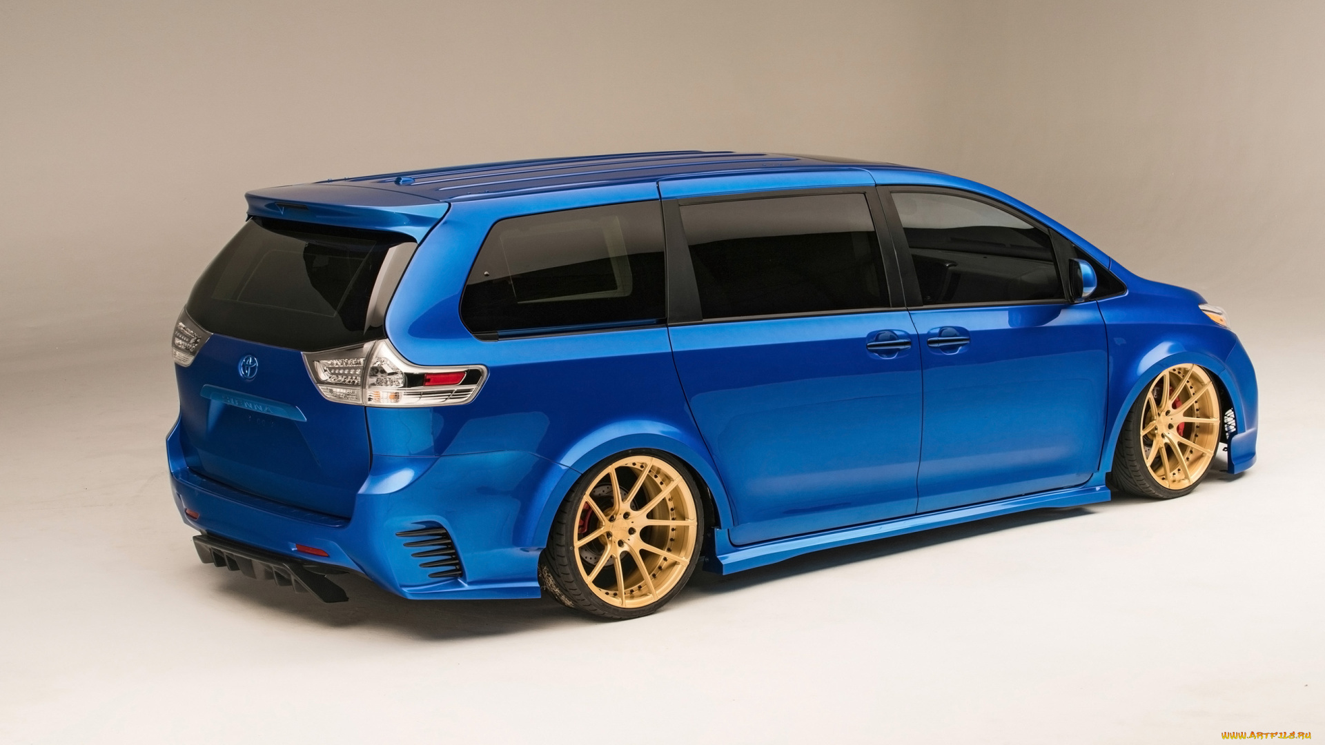 2016-toyota-extreme-sienna, автомобили, custom, van`s, toyota