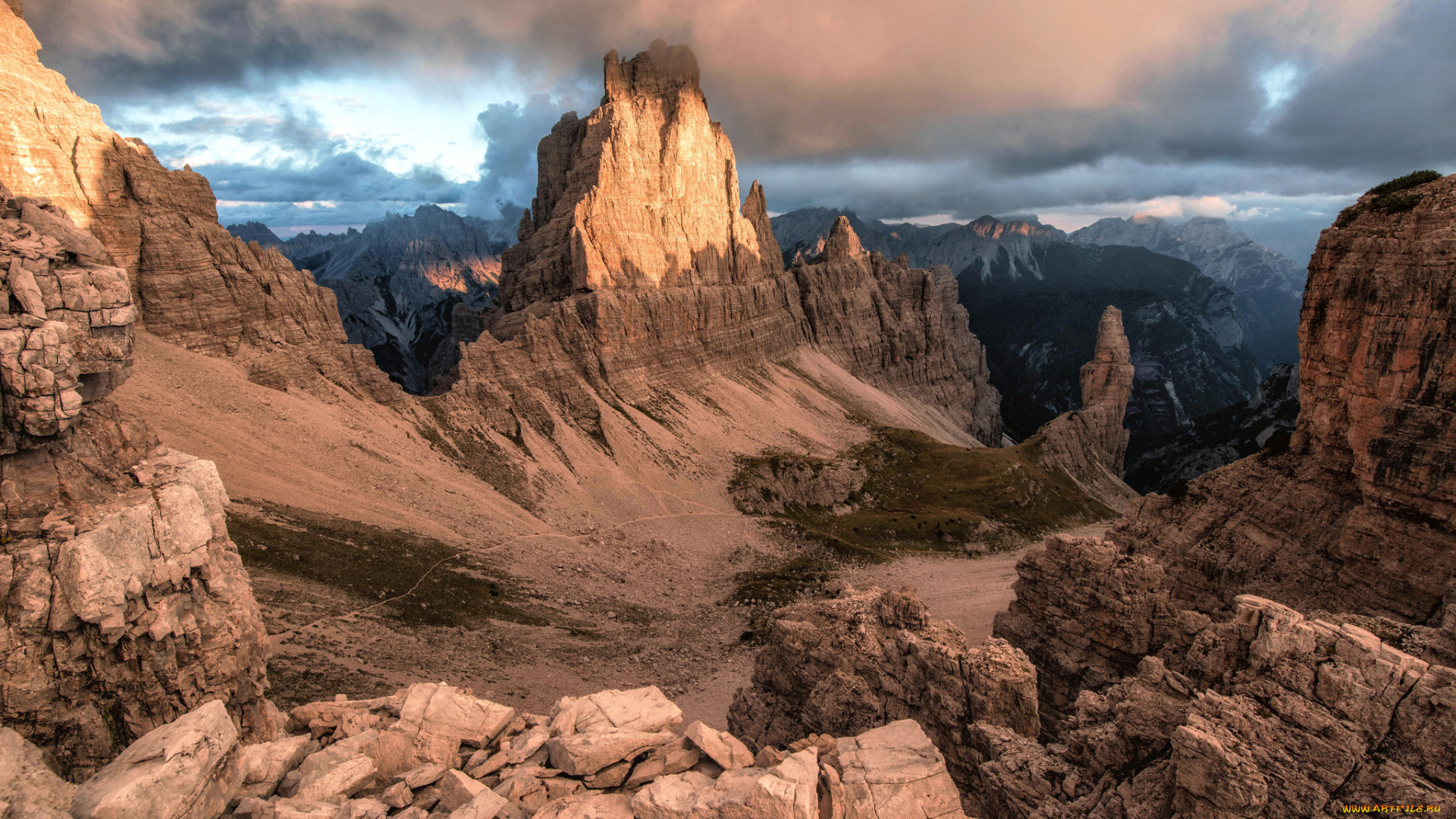 природа, горы, скалы