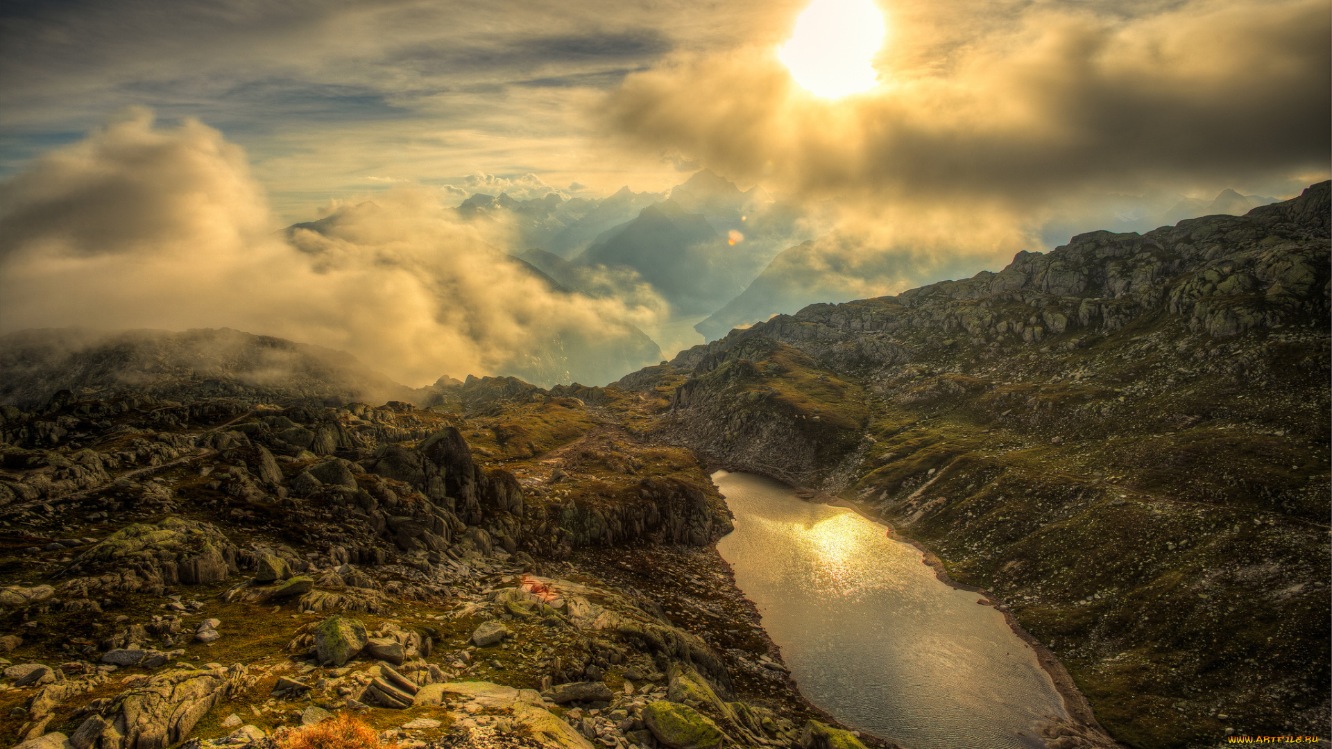 природа, горы, скалы