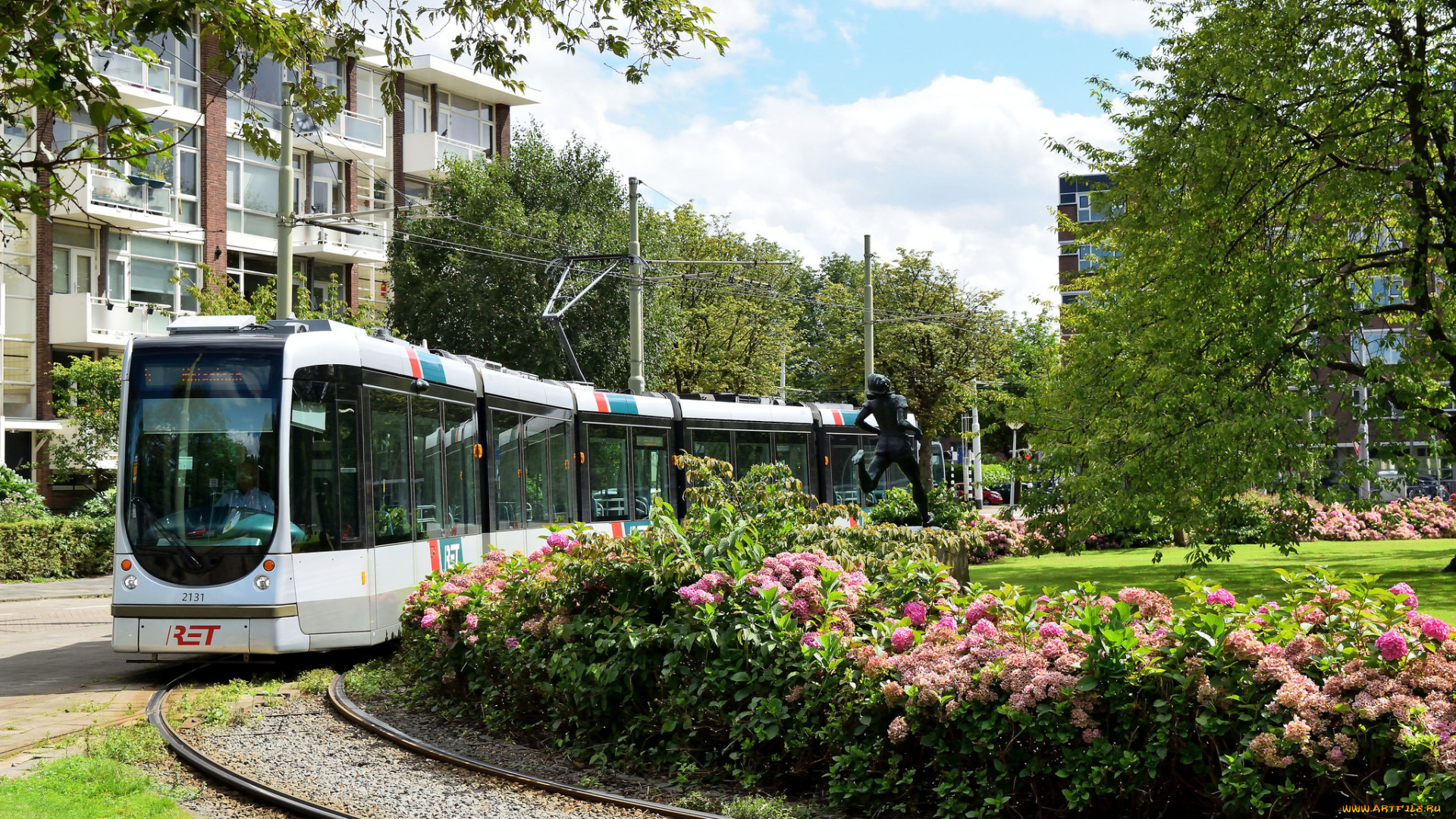 техника, трамваи, трамвай, рельсы