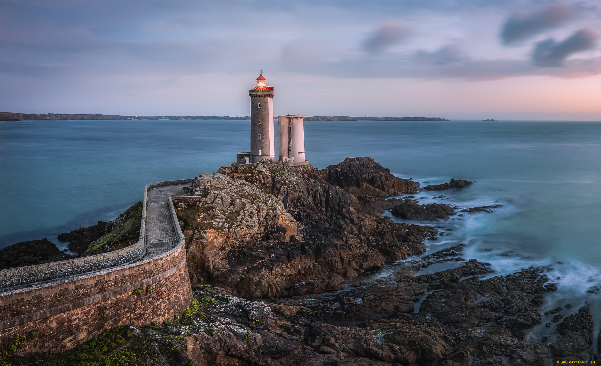 природа, маяки, побережье, маяк