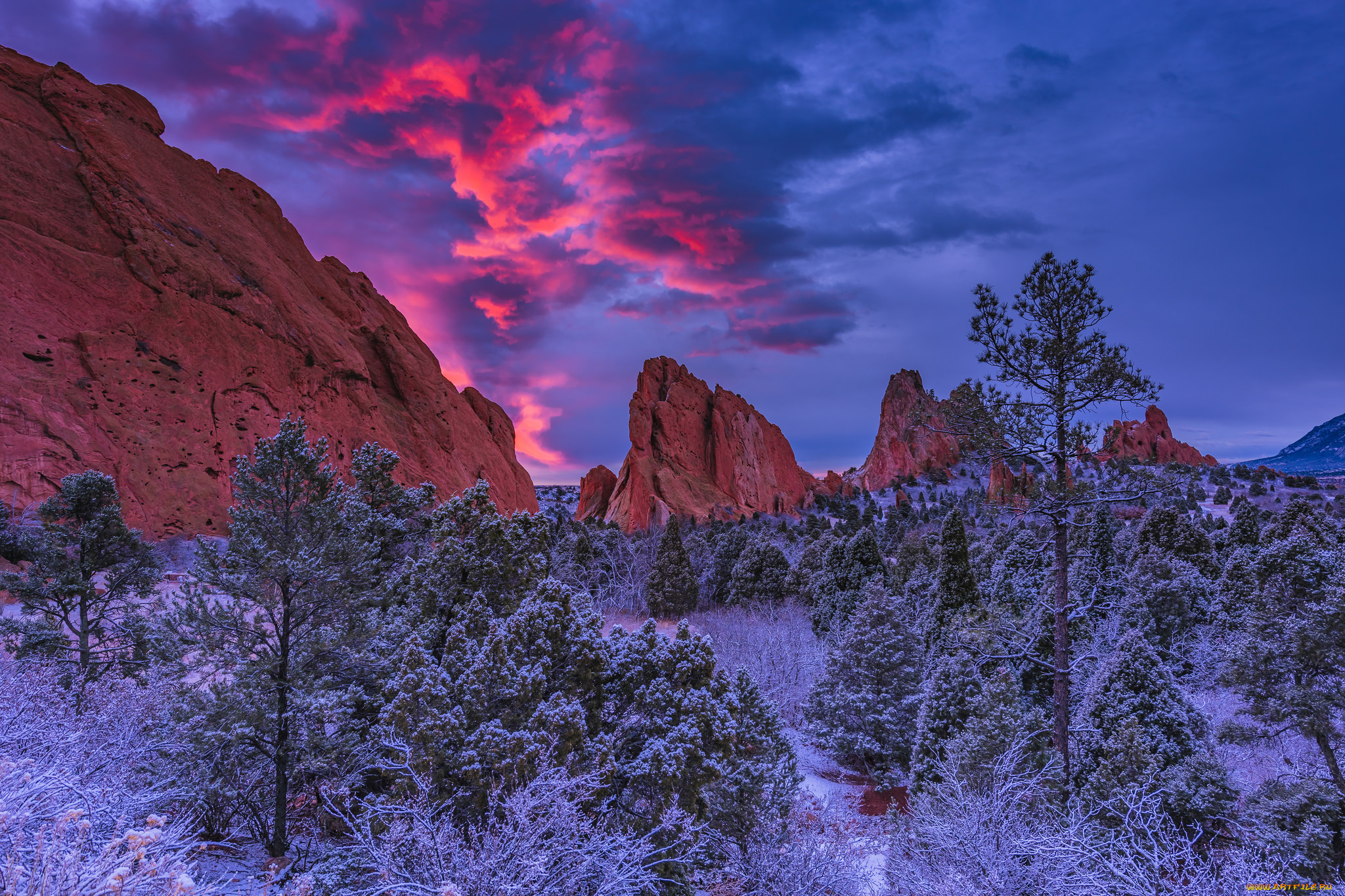 природа, горы, скалы