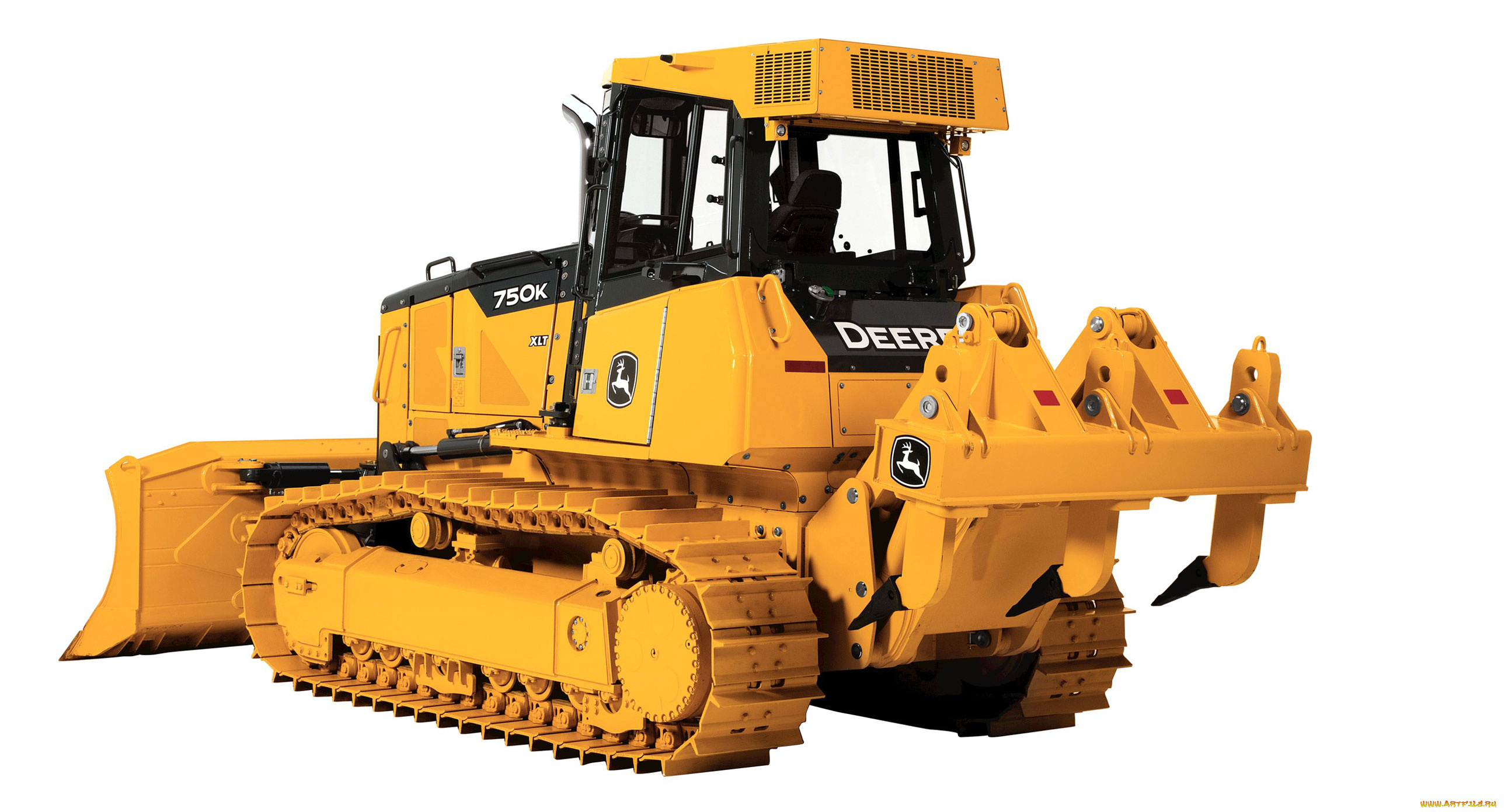 техника, бульдозеры, на, гусенецах, john, deere