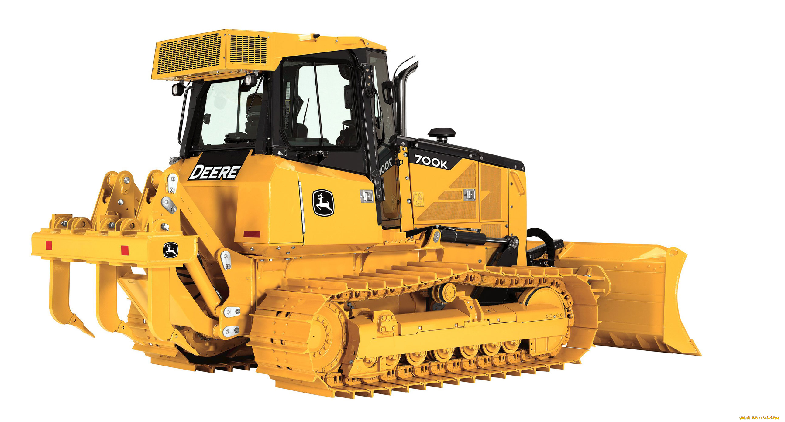 техника, бульдозеры, на, гусенецах, john, deere