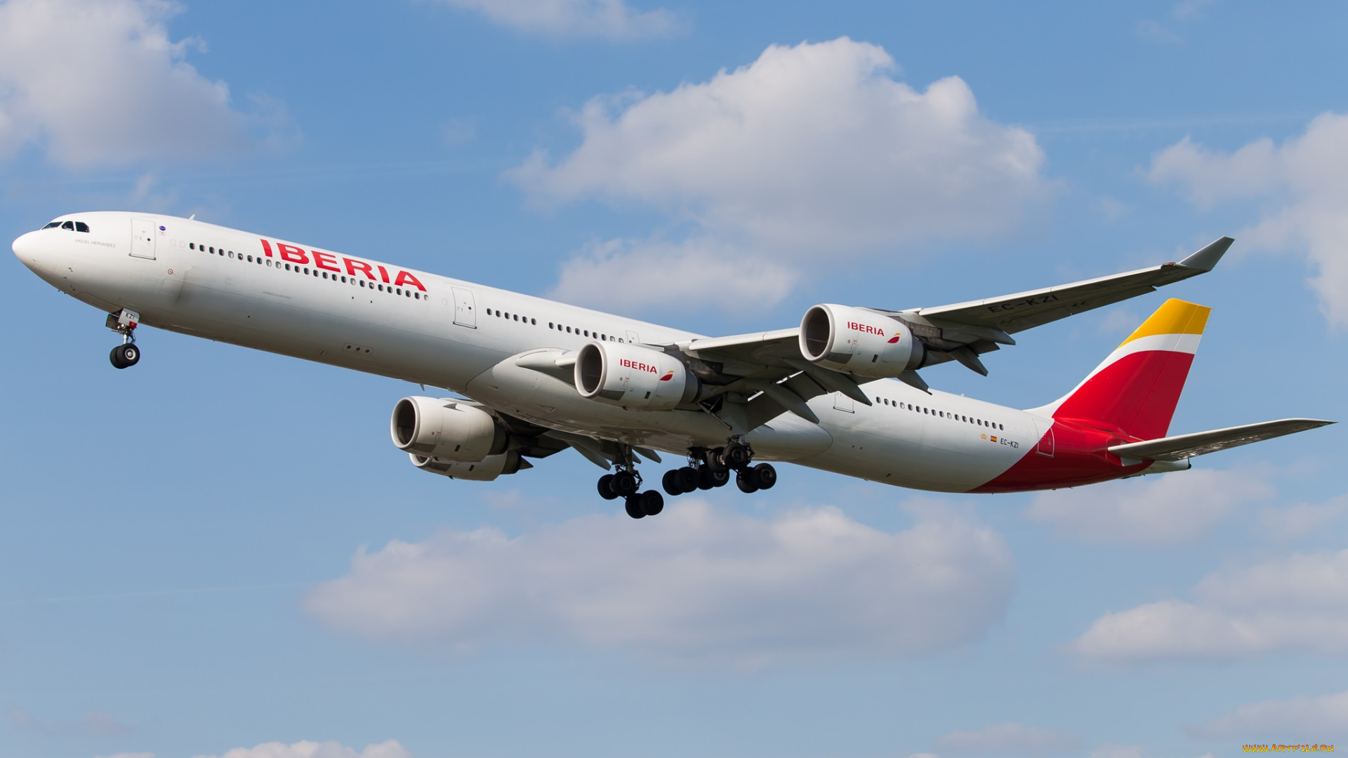 airbus, a340-600, авиация, пассажирские, самолёты, авиалайнер