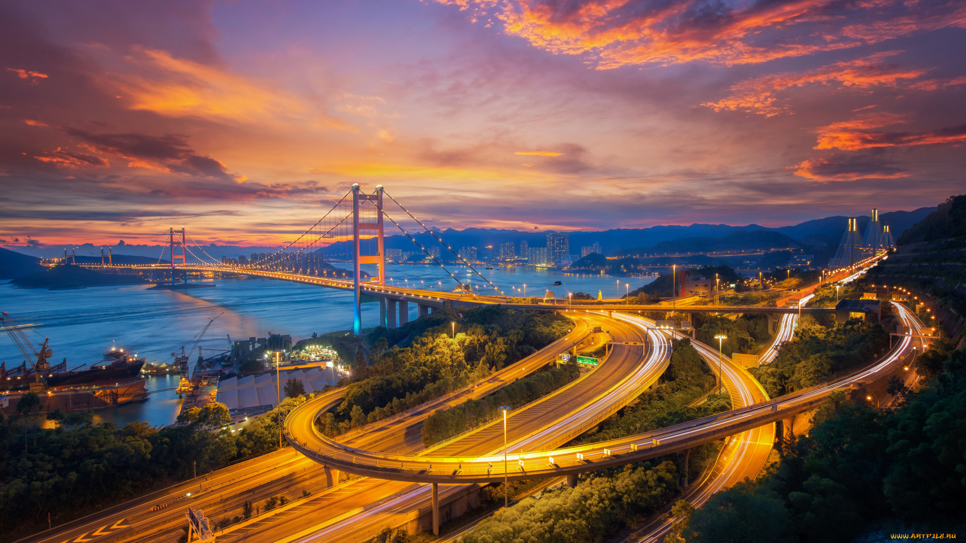 hong, kong, города, гонконг, , китай, небоскребы, панорама
