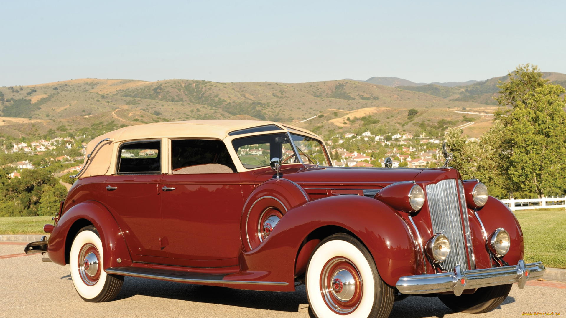 packard, twelve, collapsible, touring, , cabriolet, by, brunn, 1938, автомобили, packard, авто