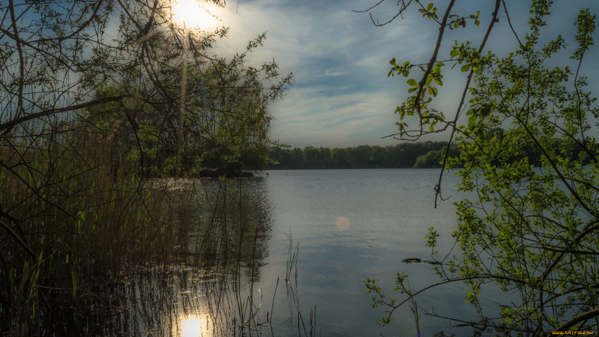 природа, реки, озера, простор