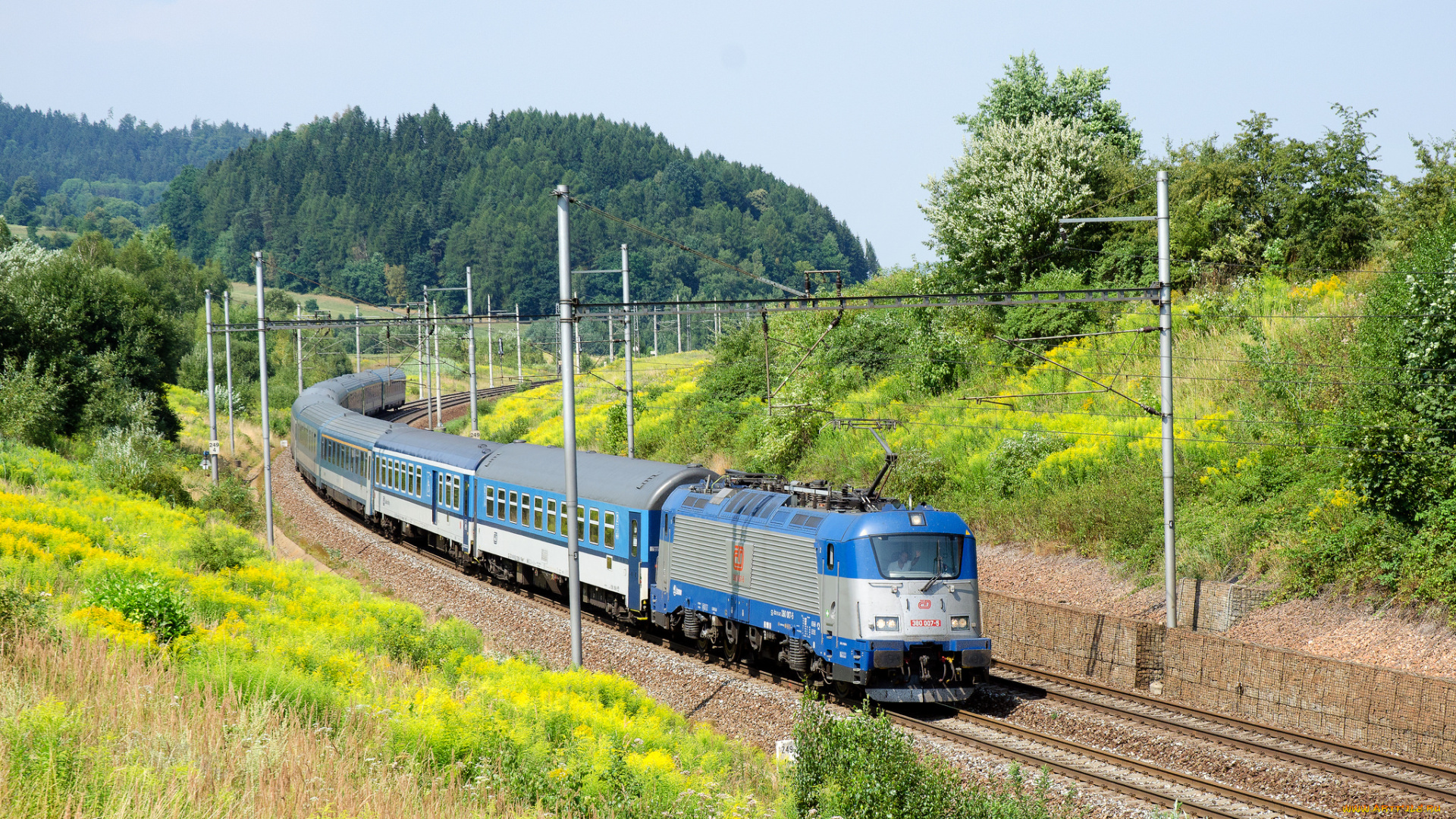 техника, электровозы, состав, локомотив