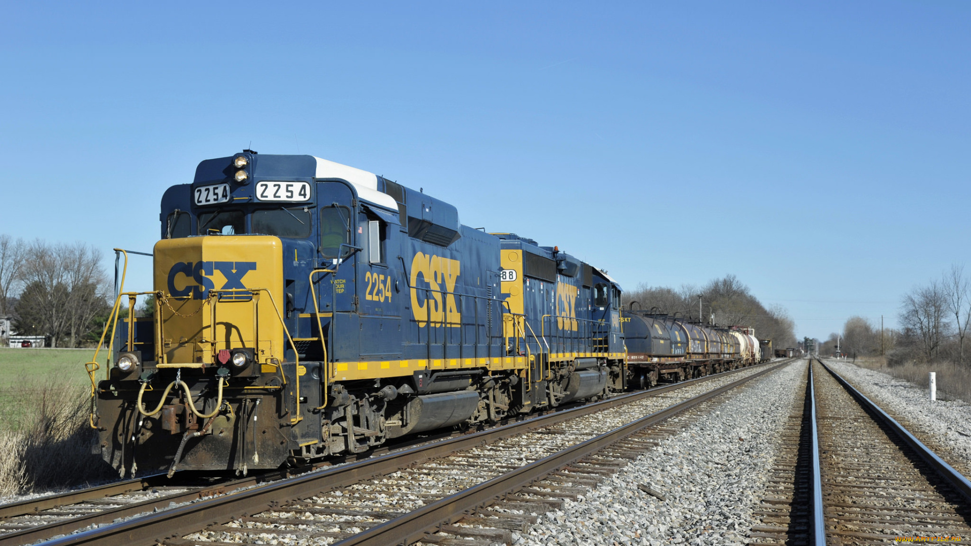 техника, поезда, локомотив, состав